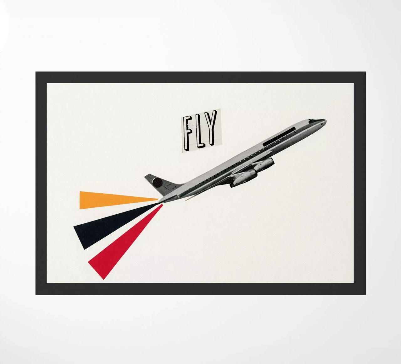 Fly doormat by Cassia Beck Collage