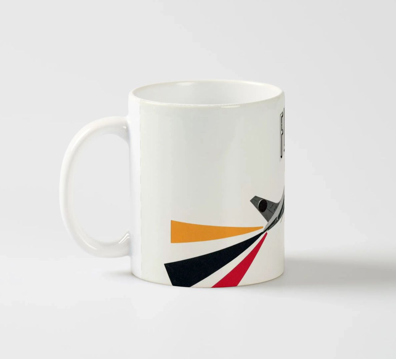 Fly ceramic mug by Cassia Beck Collage