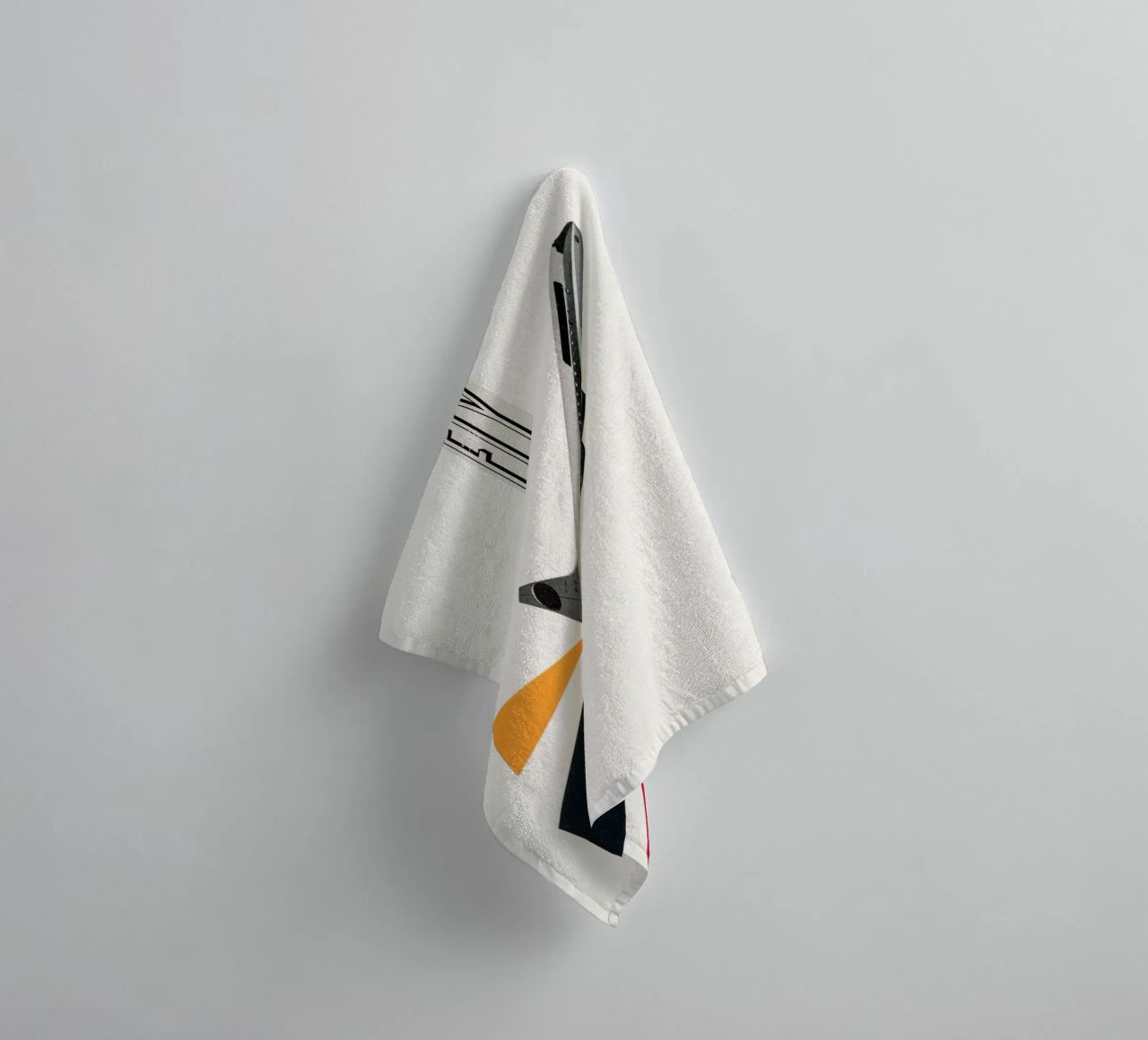 Fly towel by Cassia Beck Collage
