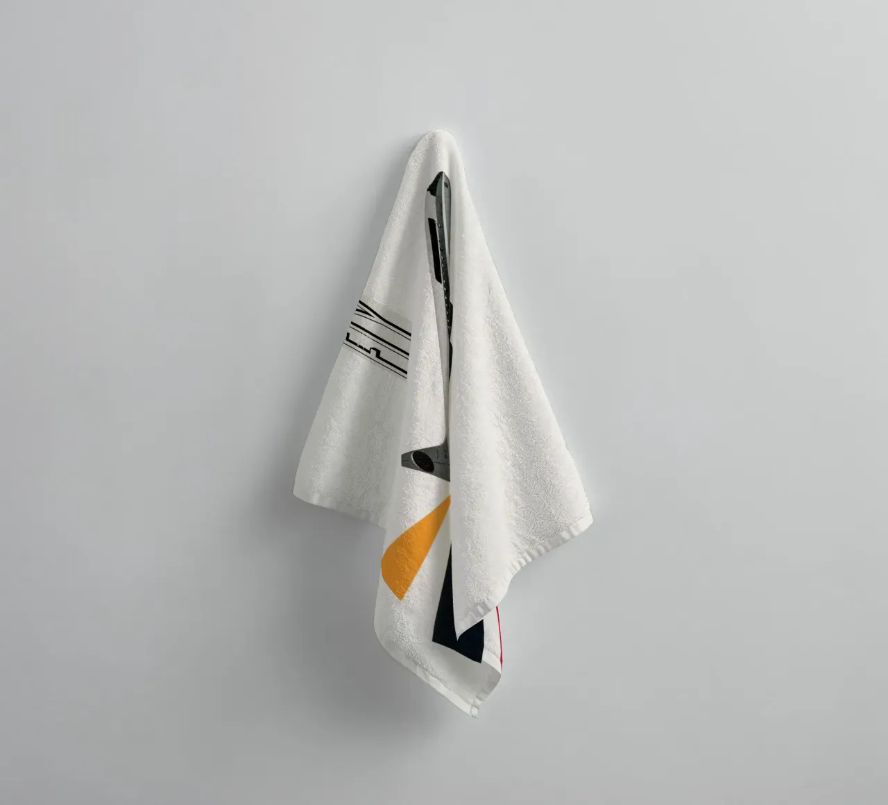 Fly towel by Cassia Beck Collage