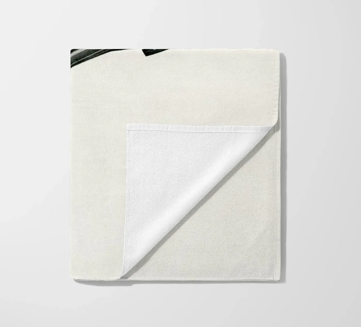 Fly beach towel by Cassia Beck Collage