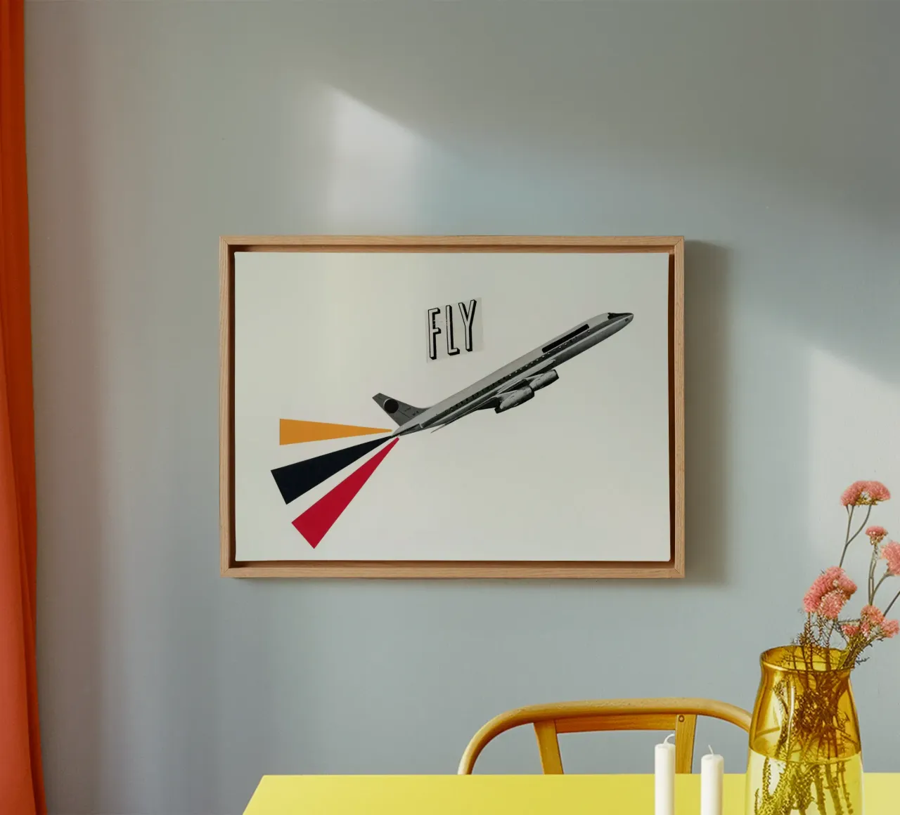 Volare tela da Cassia Beck Collage