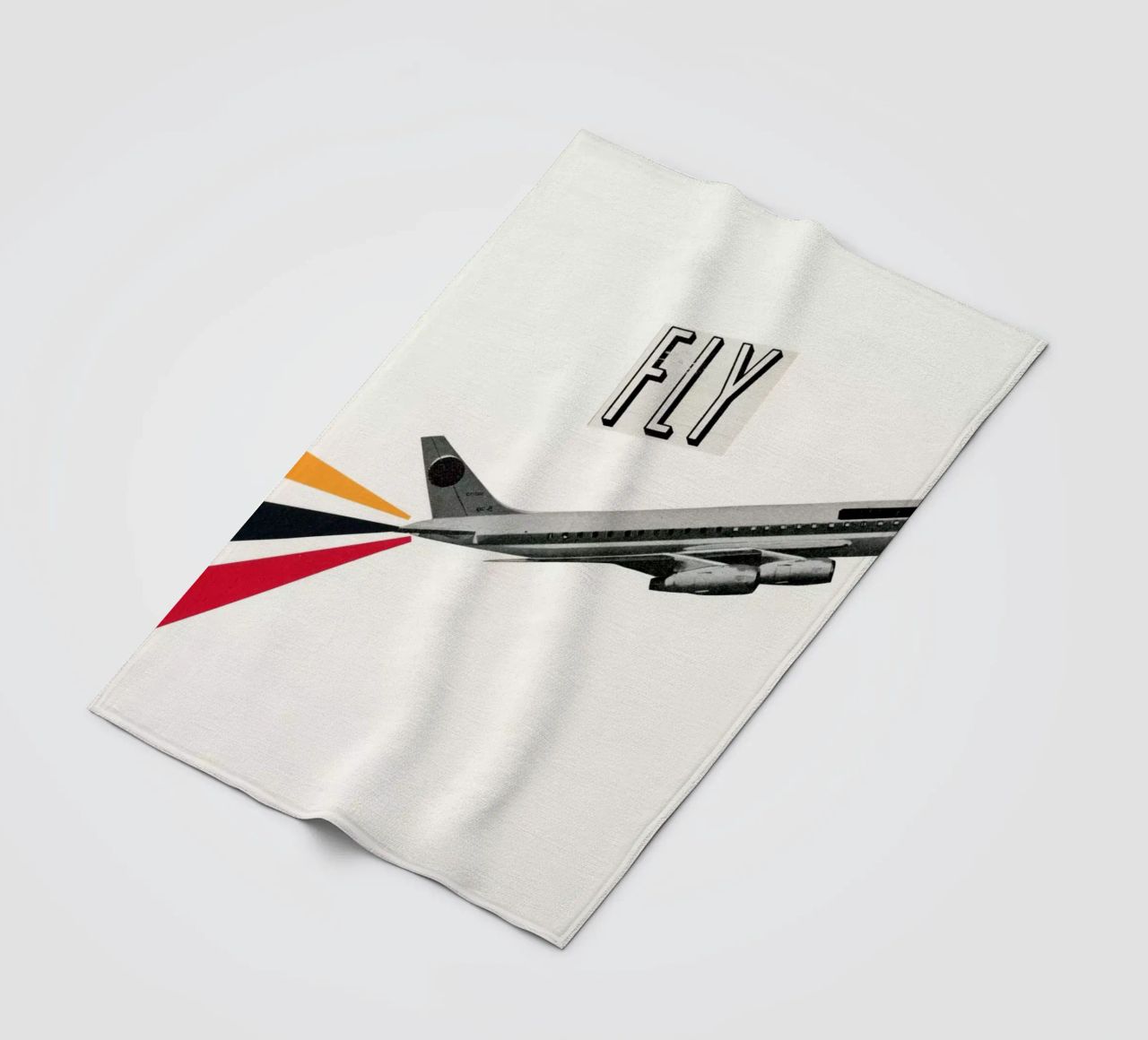 Fly fleece blanket by Cassia Beck Collage
