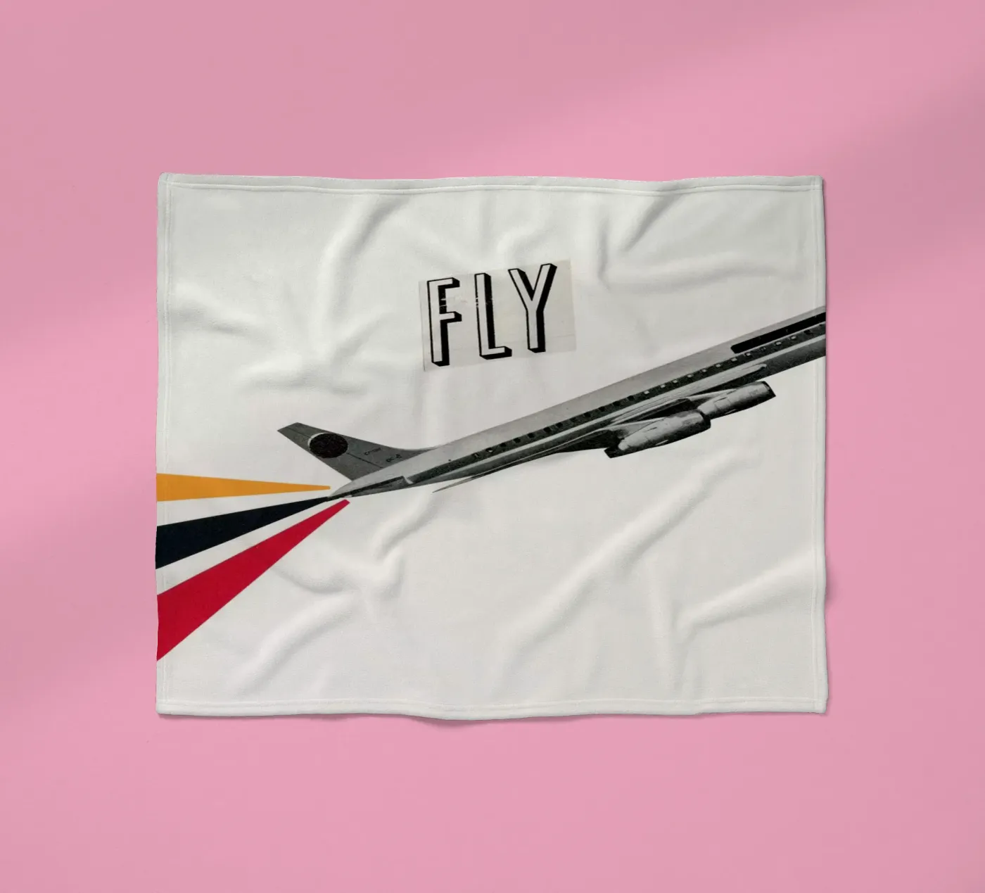 Vlieg fleecedeken van Cassia Beck Collage