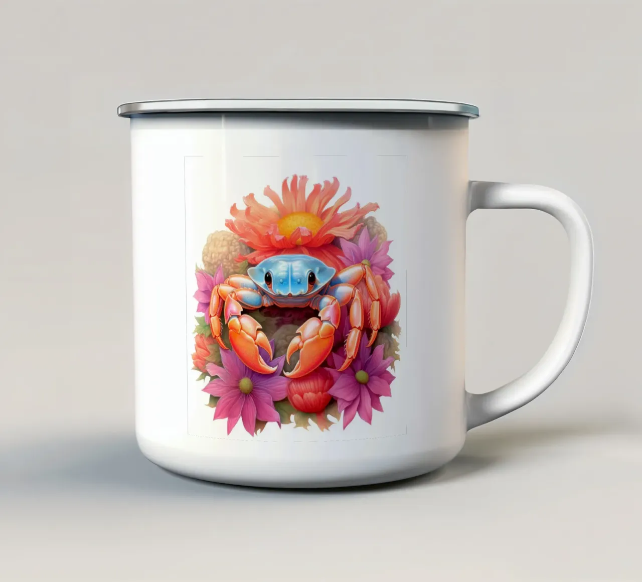 Piccolo granchio tazza in smalto da Happy Littles