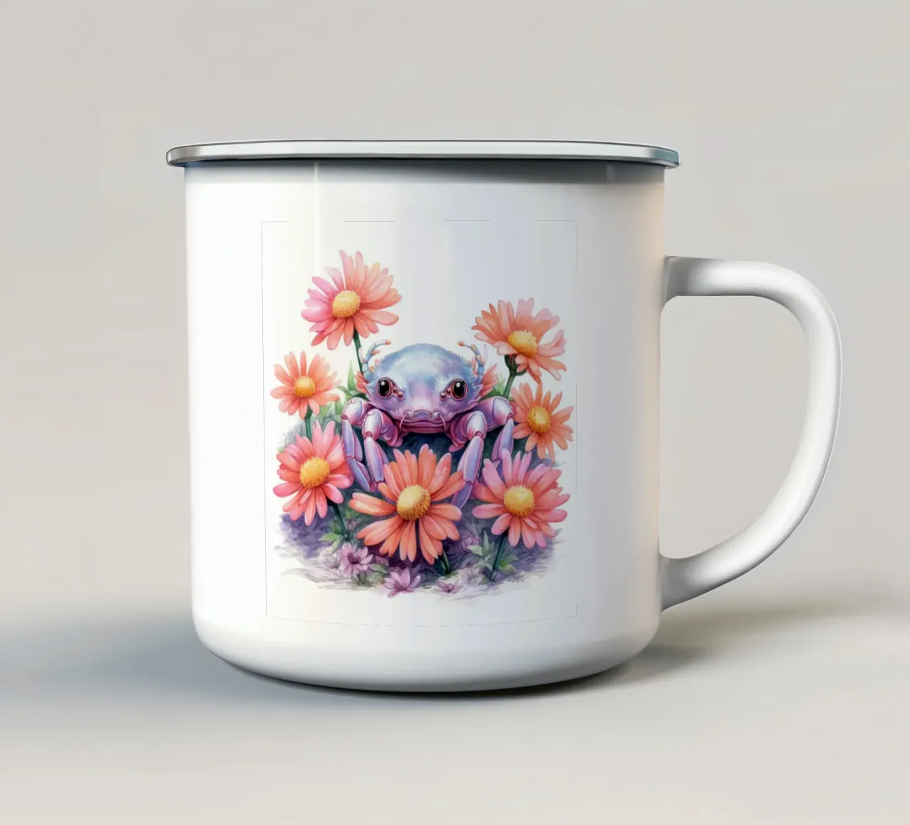 Piccolo granchio tazza in smalto da Happy Littles