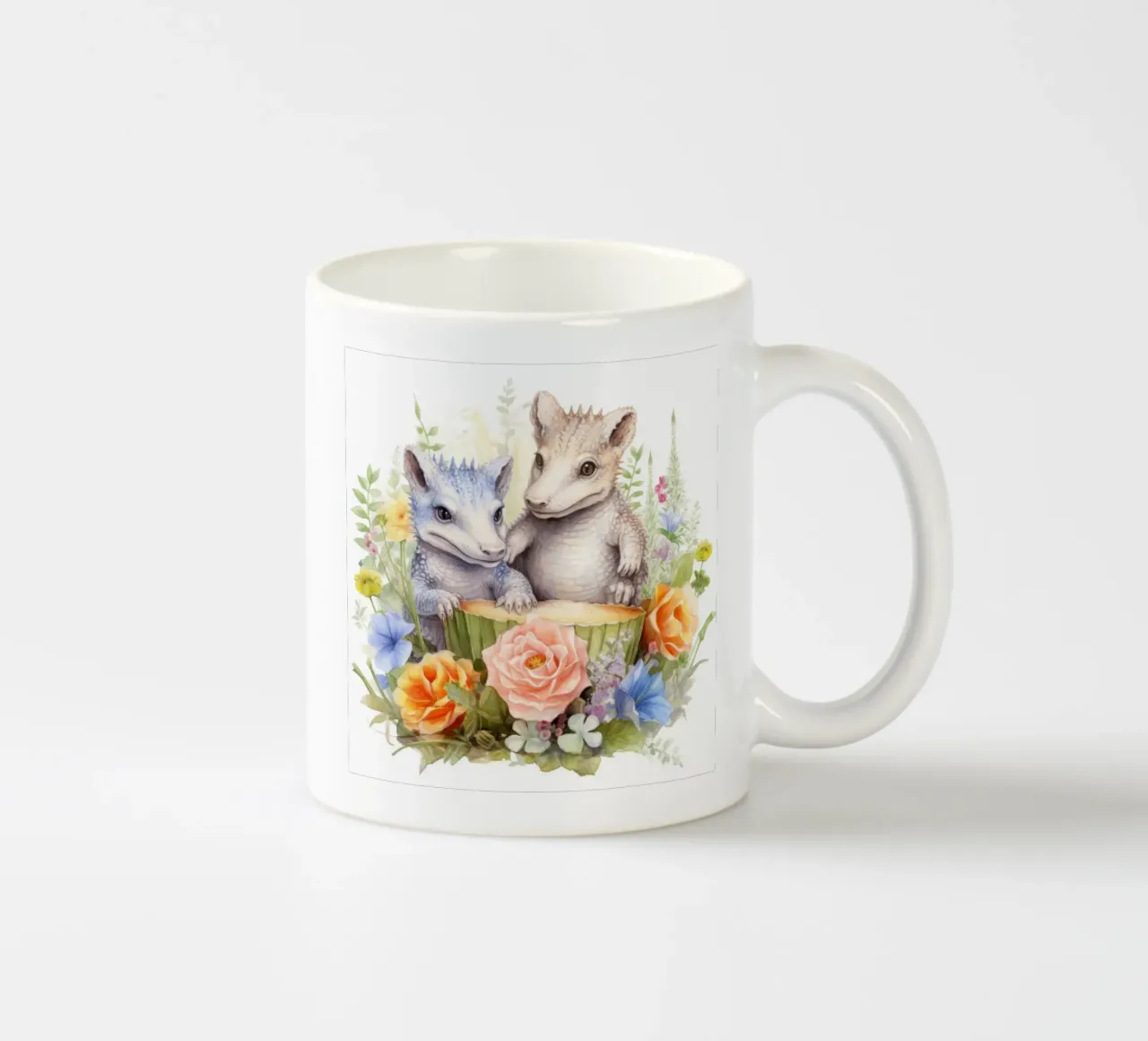 Piccoli coccodrilli tazza in ceramica da Happy Littles