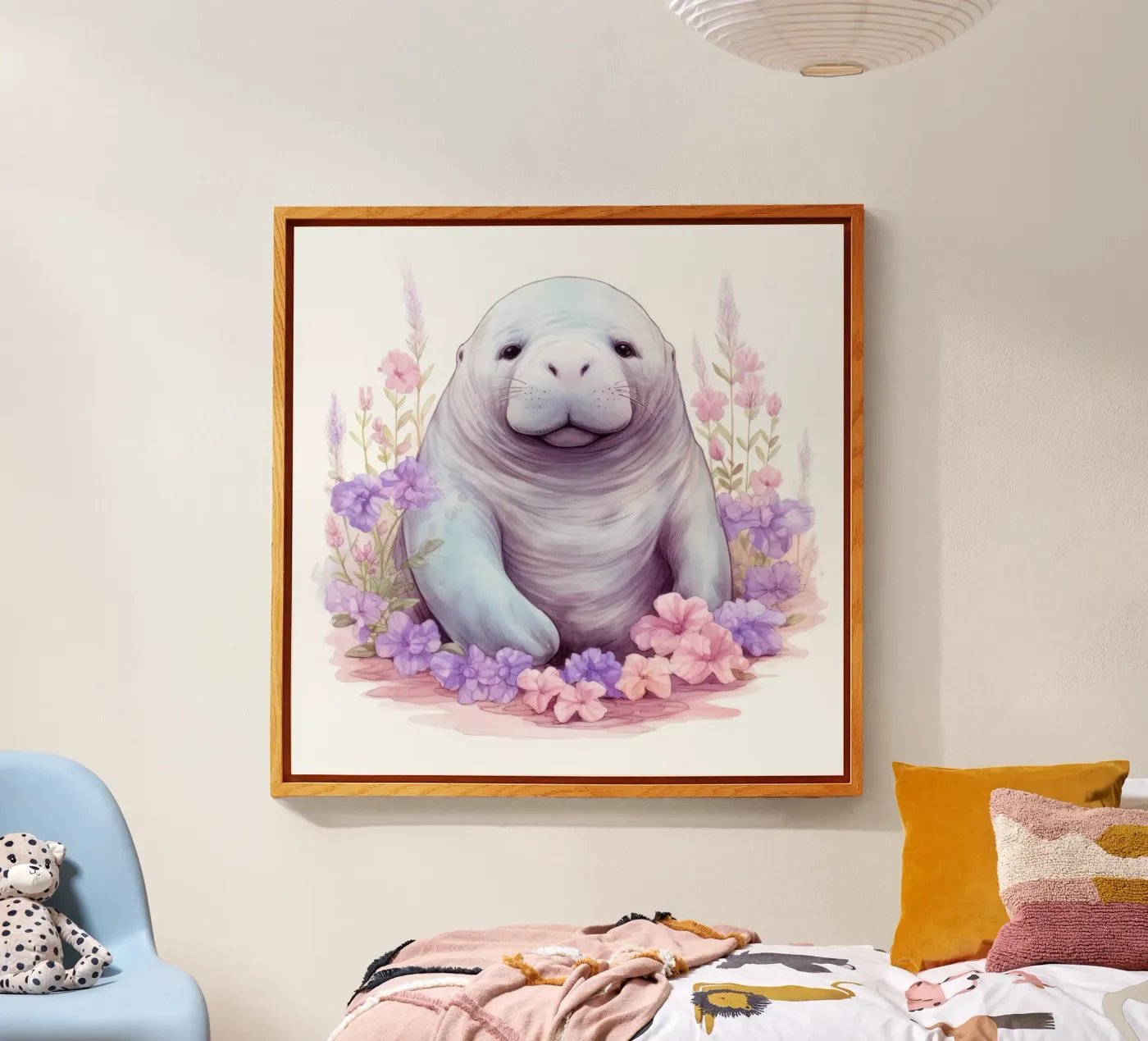 Baby Dugong acrylic glass by Happy Littles