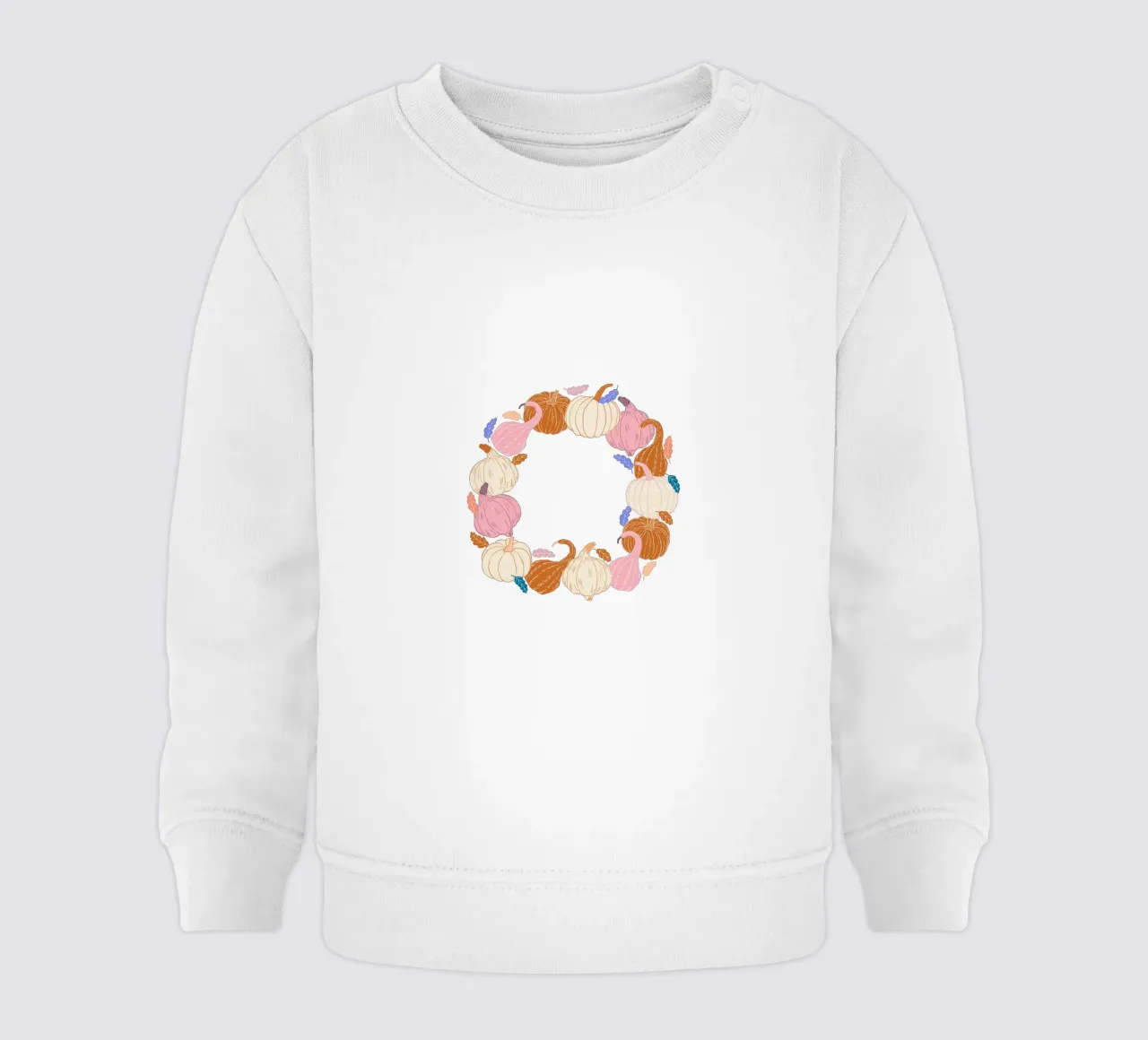 Herbstkranz Kürbis felpa neonato da youdesignme