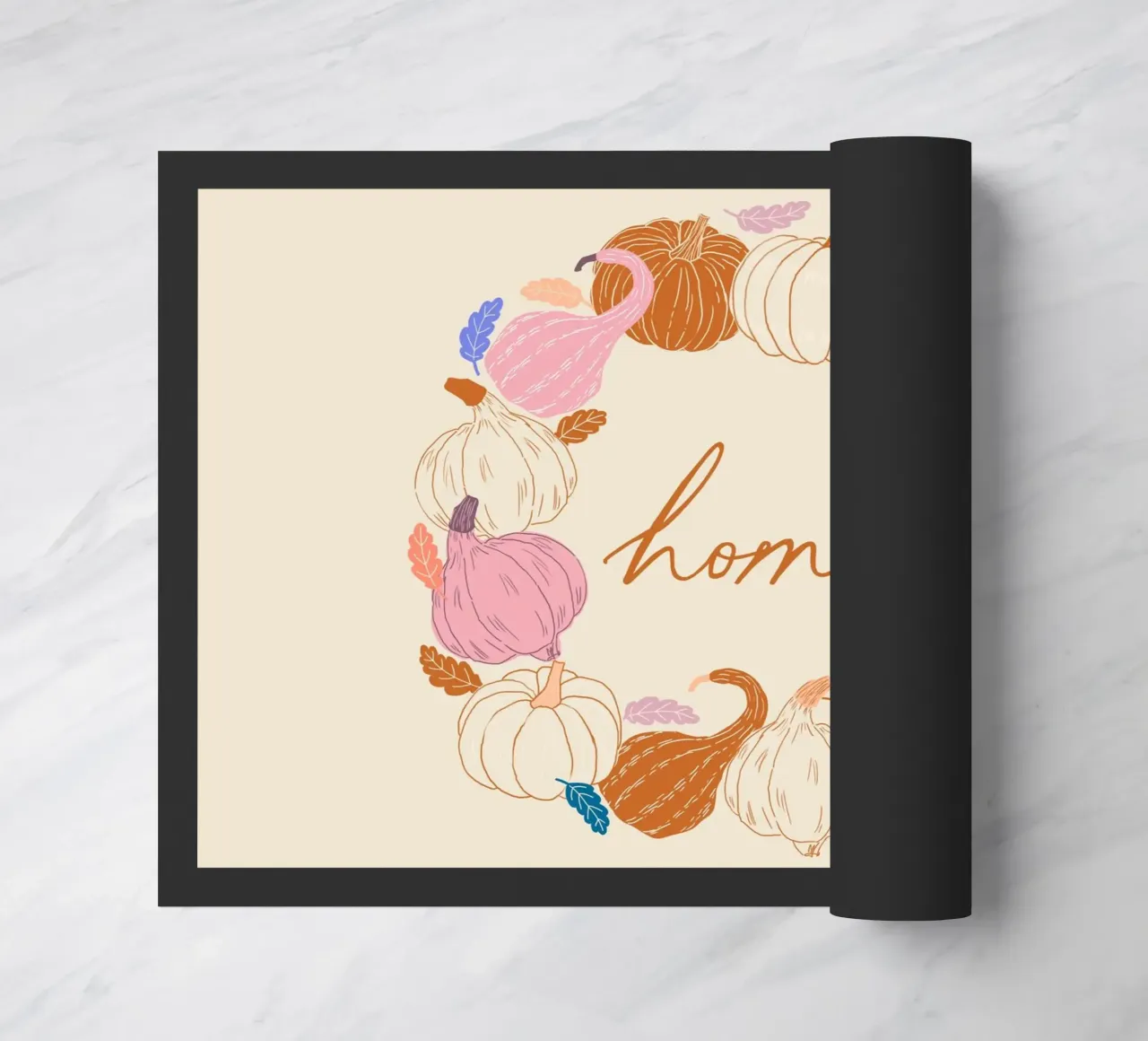 Herbstkranz Kürbis zerbino da youdesignme