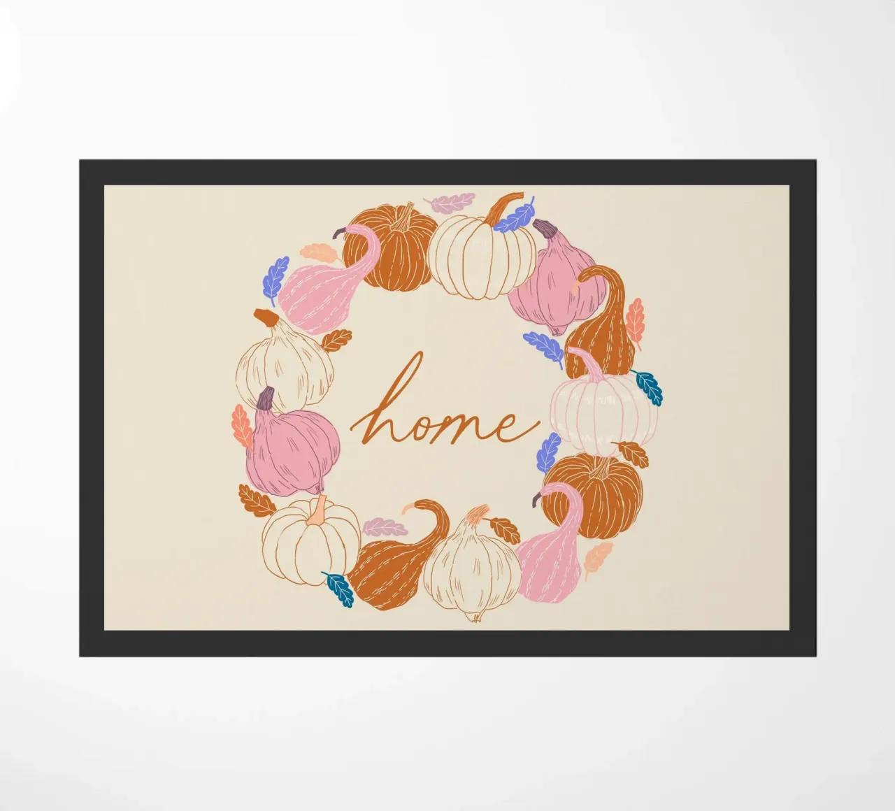 Herbstkranz Kürbis zerbino da youdesignme