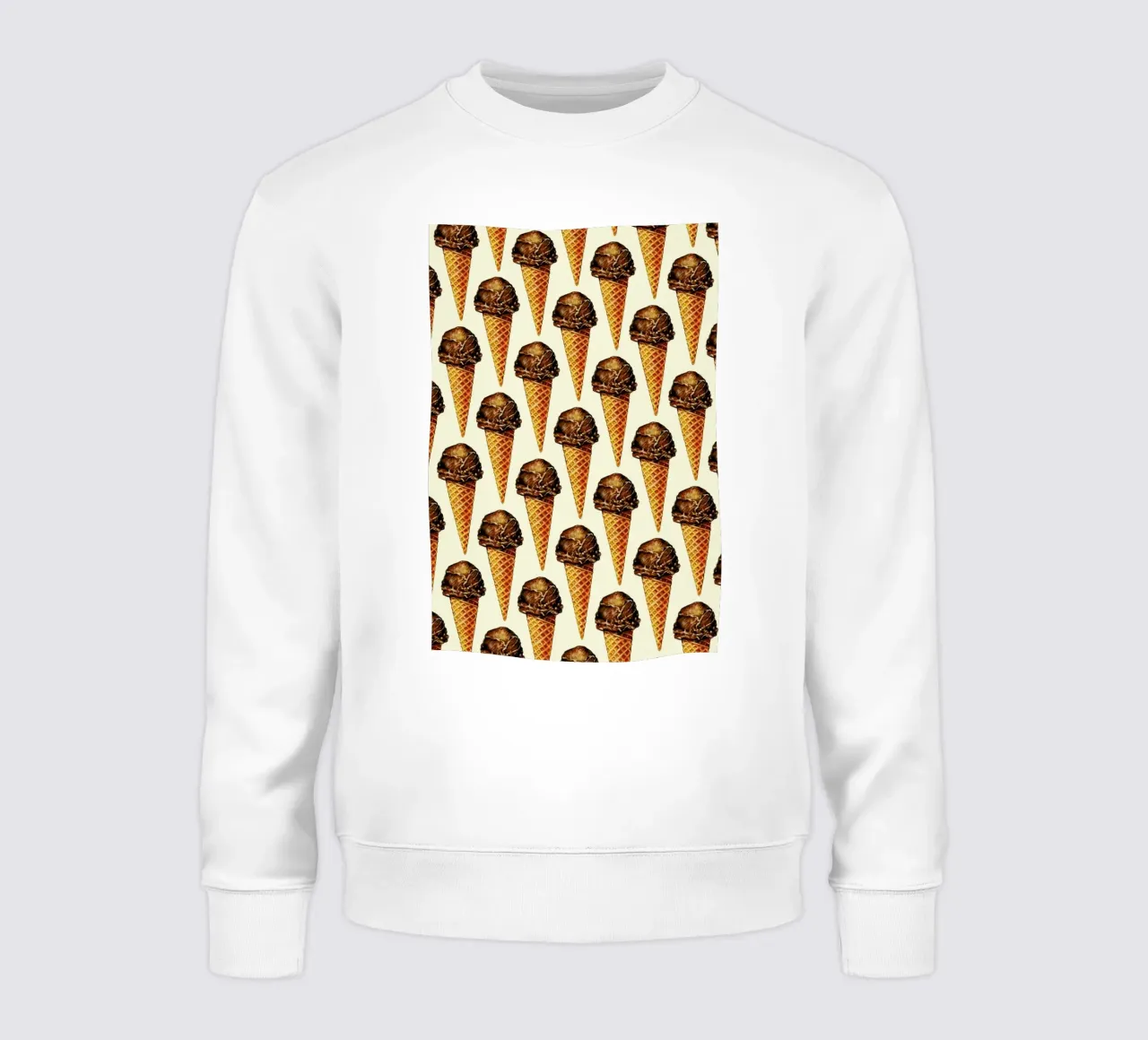 Chocolate Scoop Pattern sweat de Kelly Gilleran