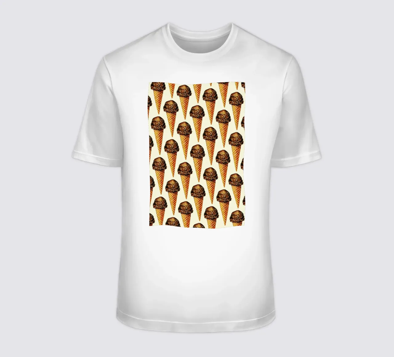Chocolate Scoop Pattern t-shirt da Kelly Gilleran