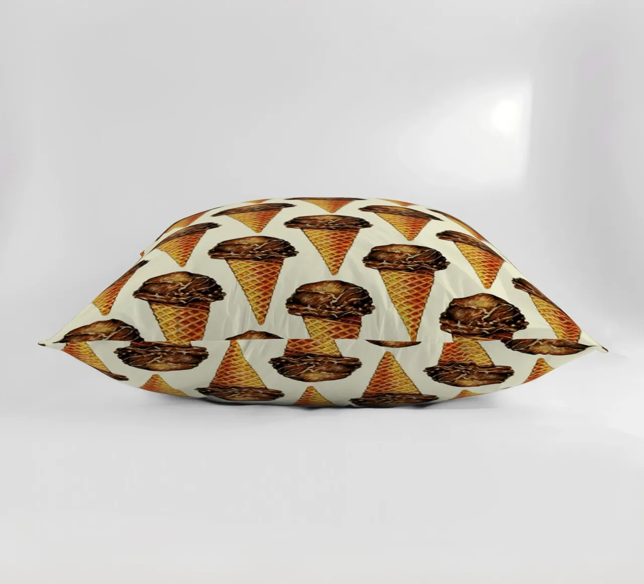Chocolate Scoop Pattern cuscino da Kelly Gilleran