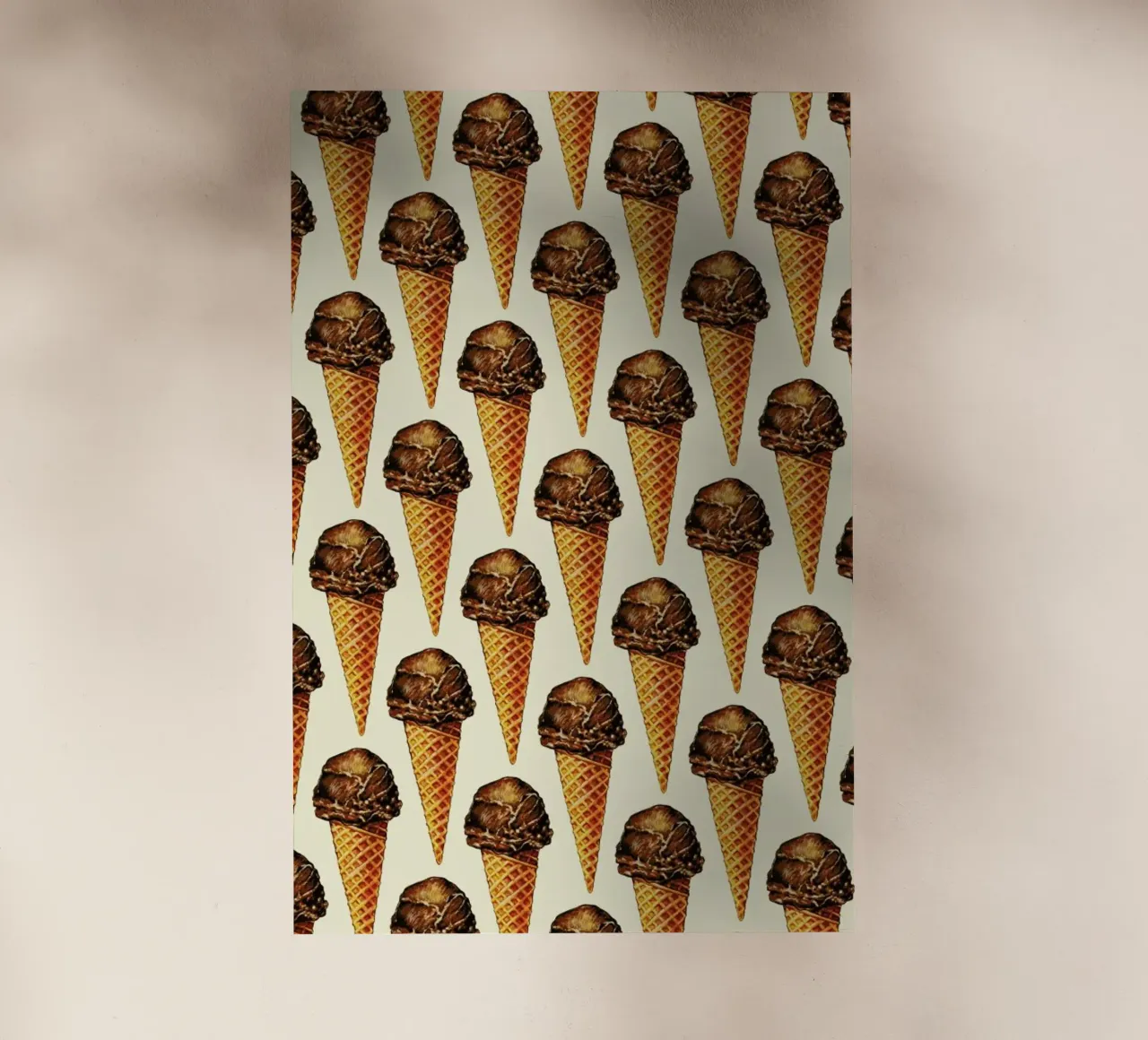 Chocolate Scoop Pattern pellicola backlit da Kelly Gilleran