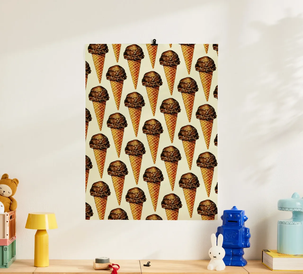 Chocolate Scoop Pattern poster da Kelly Gilleran