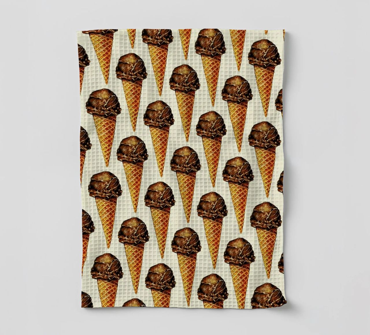 Chocolate Scoop Pattern canovaccio da cucina da Kelly Gilleran