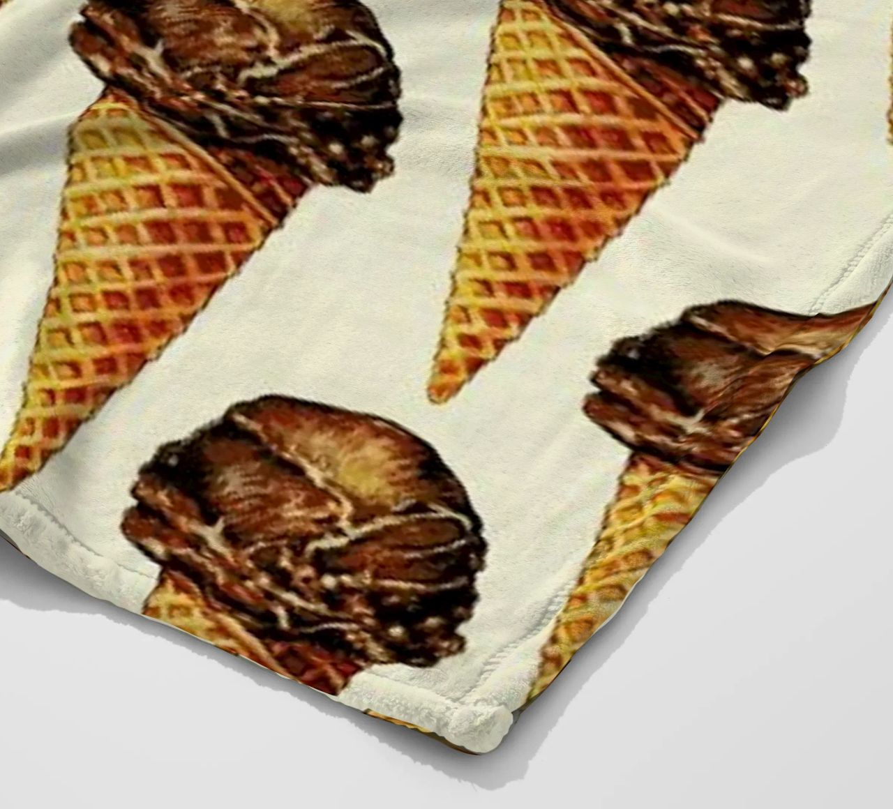Chocolate Scoop Pattern coperta in pile da Kelly Gilleran