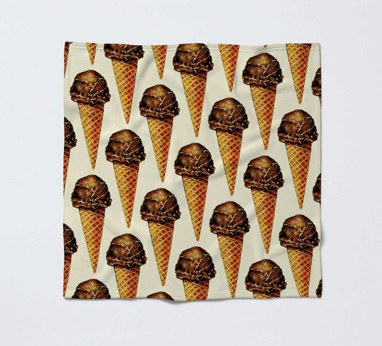 Chocolate Scoop Pattern coperta in pile da Kelly Gilleran