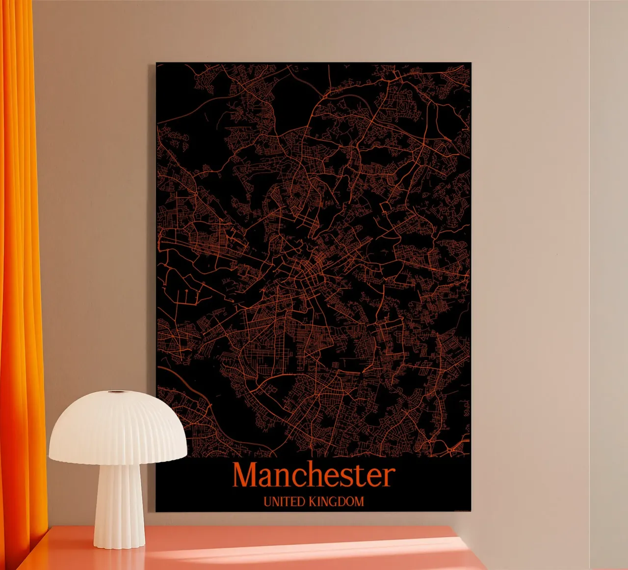 Manchester plexiglass da MiMap