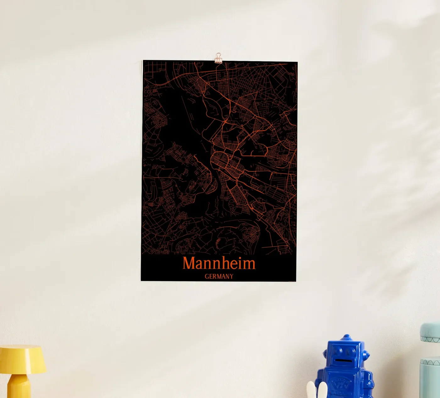 Mannheim Poster von MiMap
