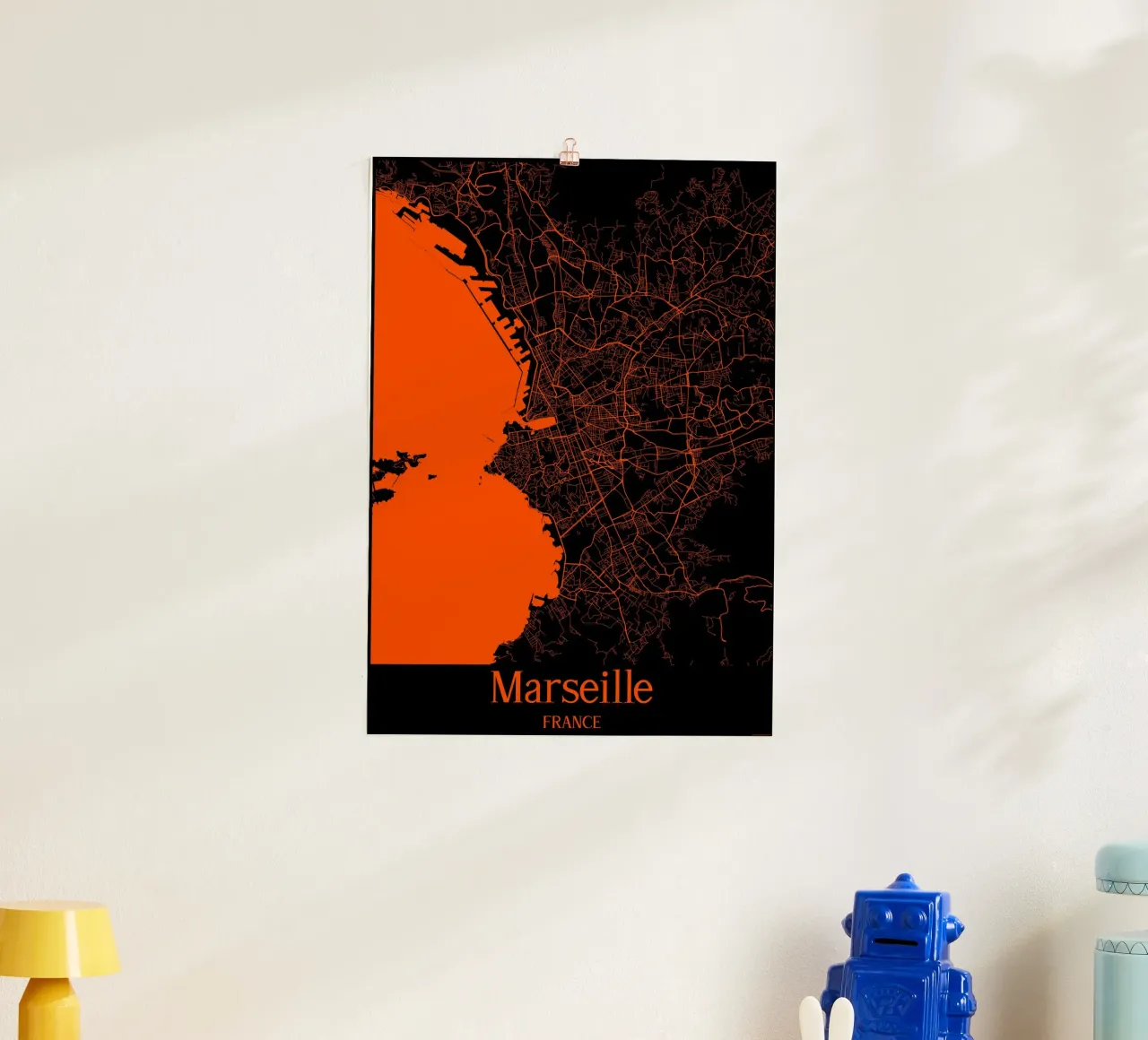 Marseille poster da MiMap