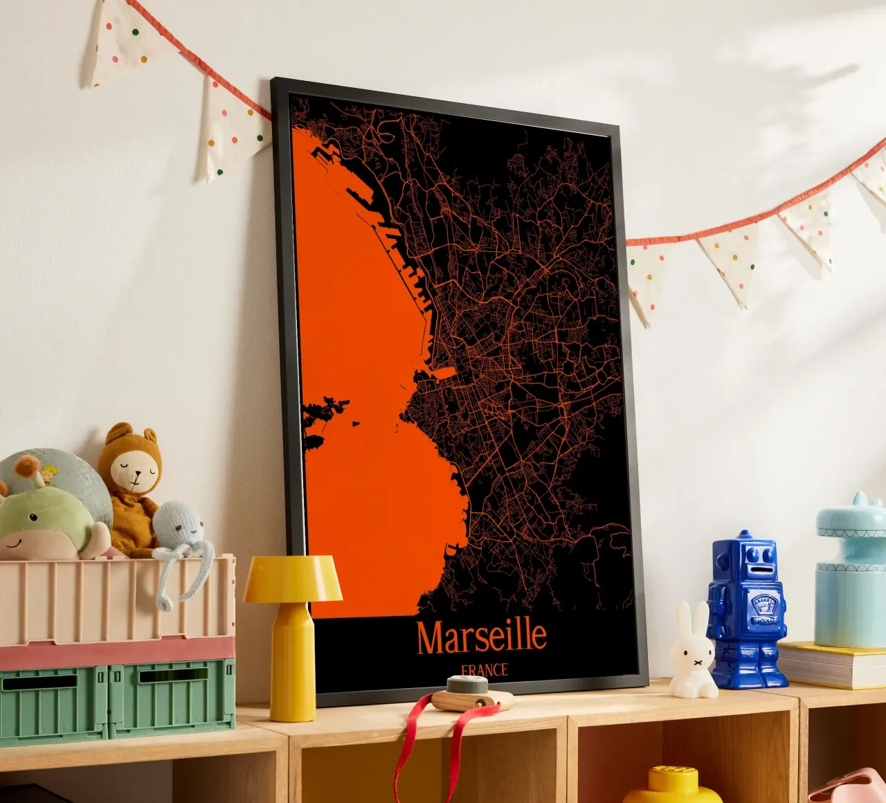 Marseille poster da MiMap