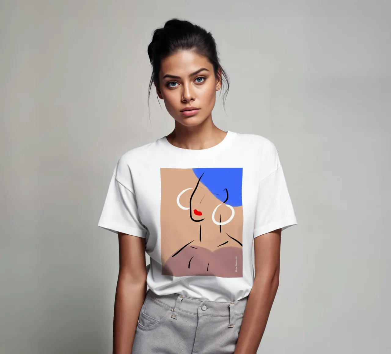 Alice t-shirt da Mike Leymi