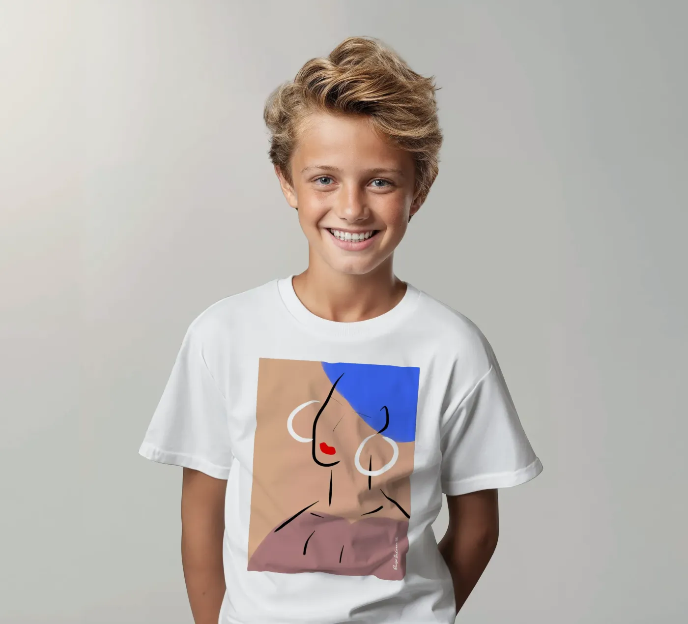 Alice t-shirt bambini da Mike Leymi