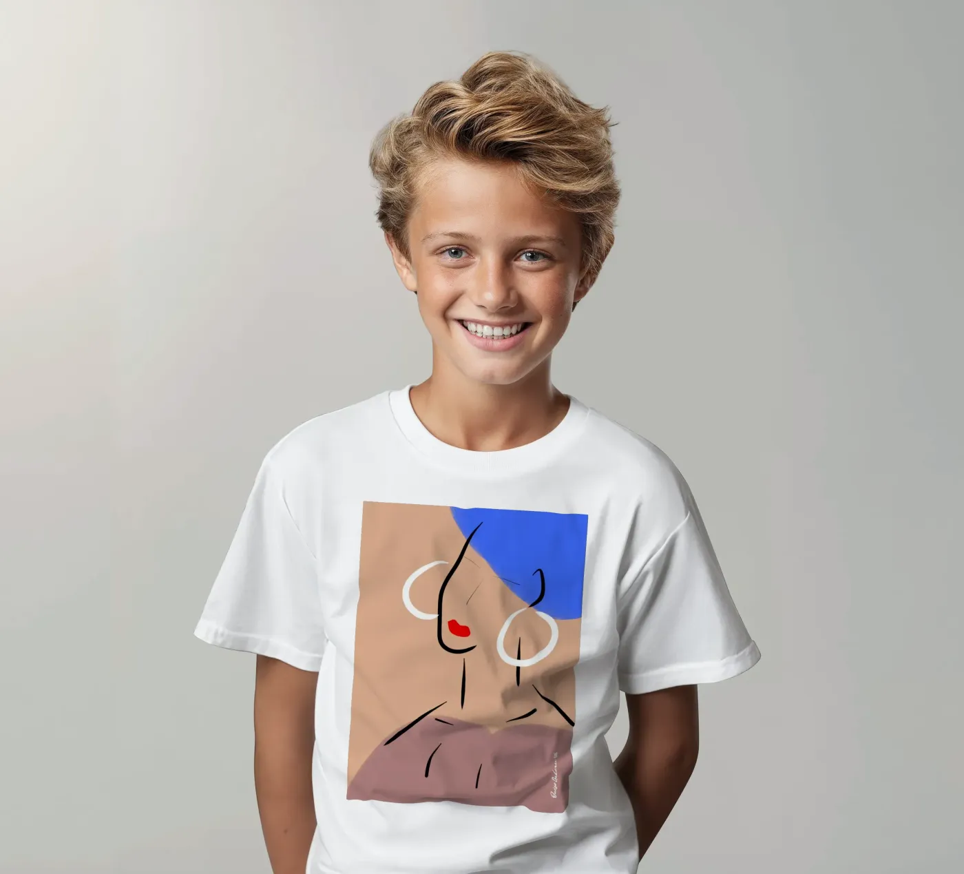 Alice t-shirt bambini da Mike Leymi