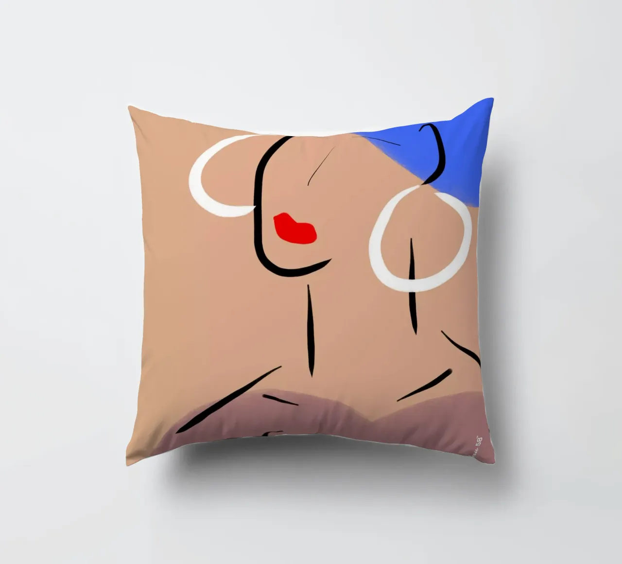 Alice cuscino da Mike Leymi