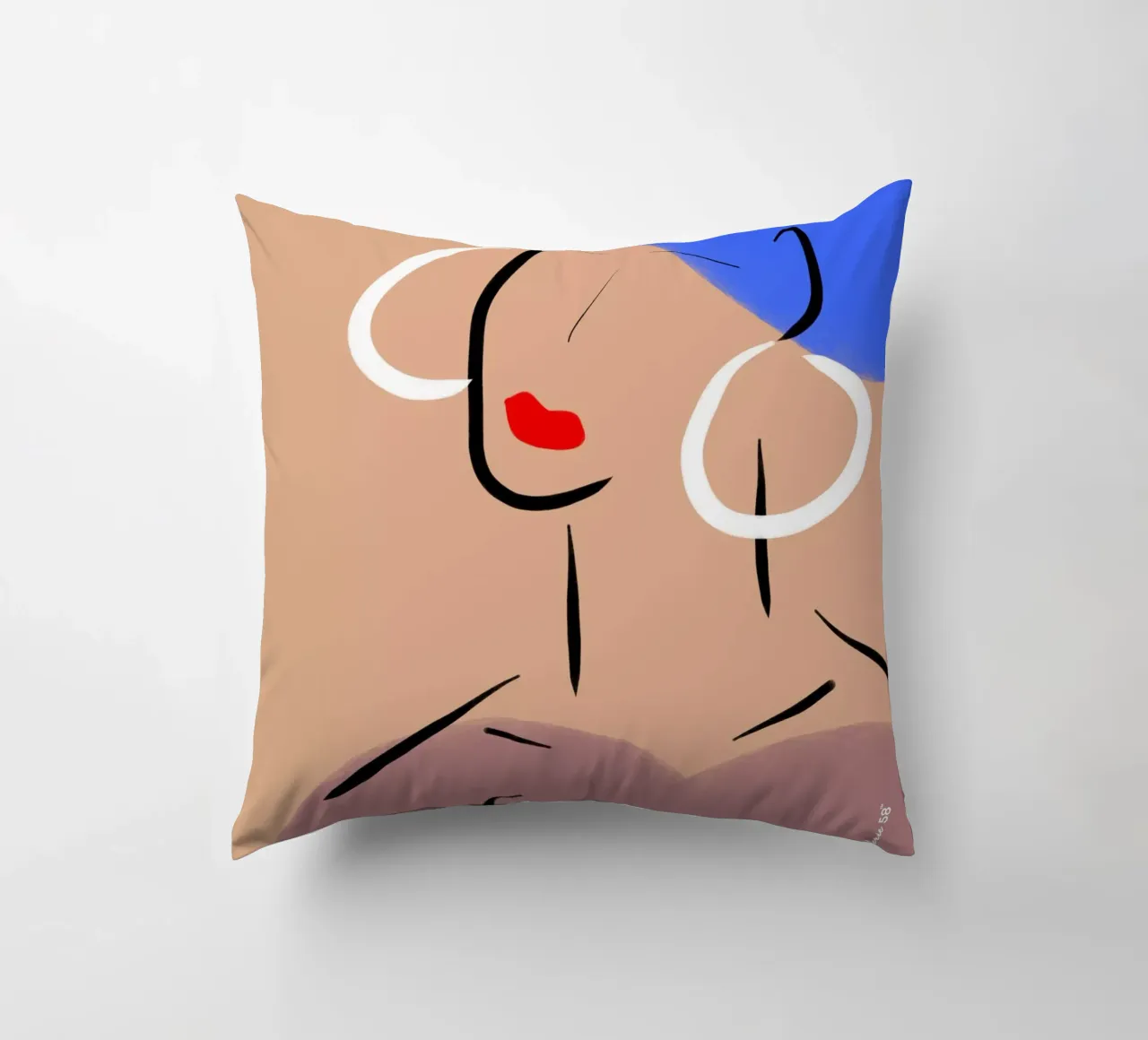 Alice cuscino da Mike Leymi