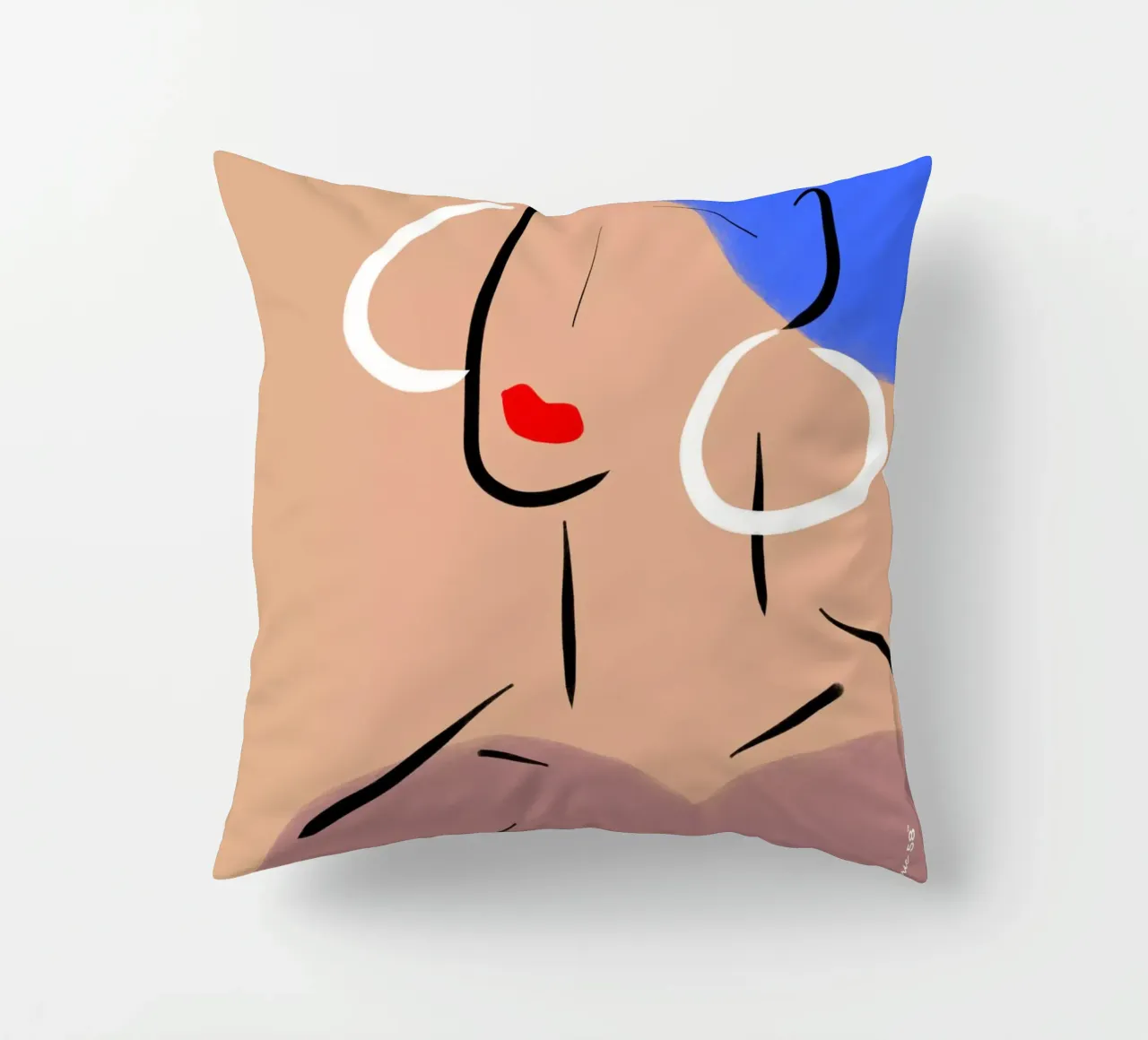 Alice cuscino da Mike Leymi