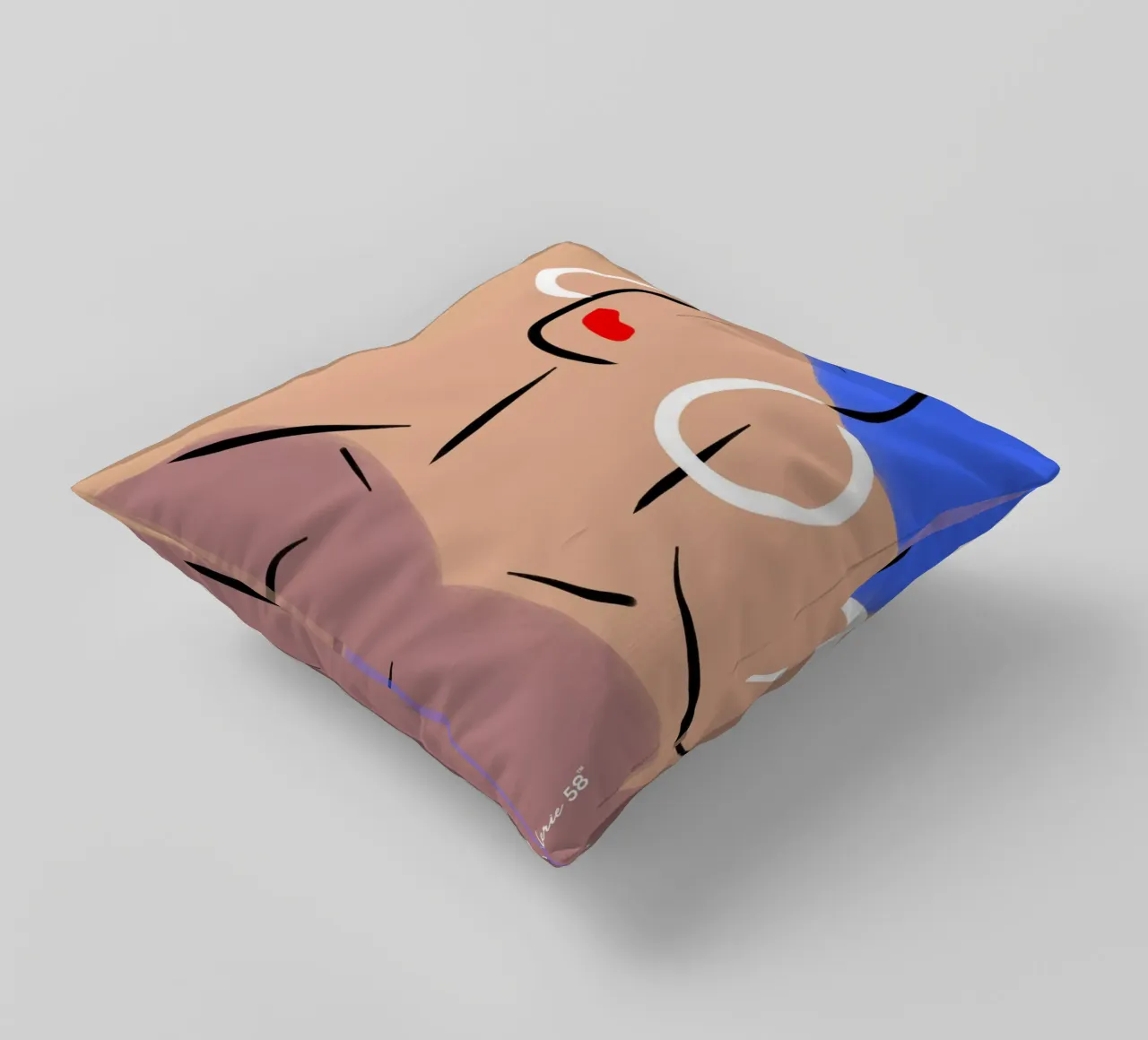 Alice cuscino da Mike Leymi