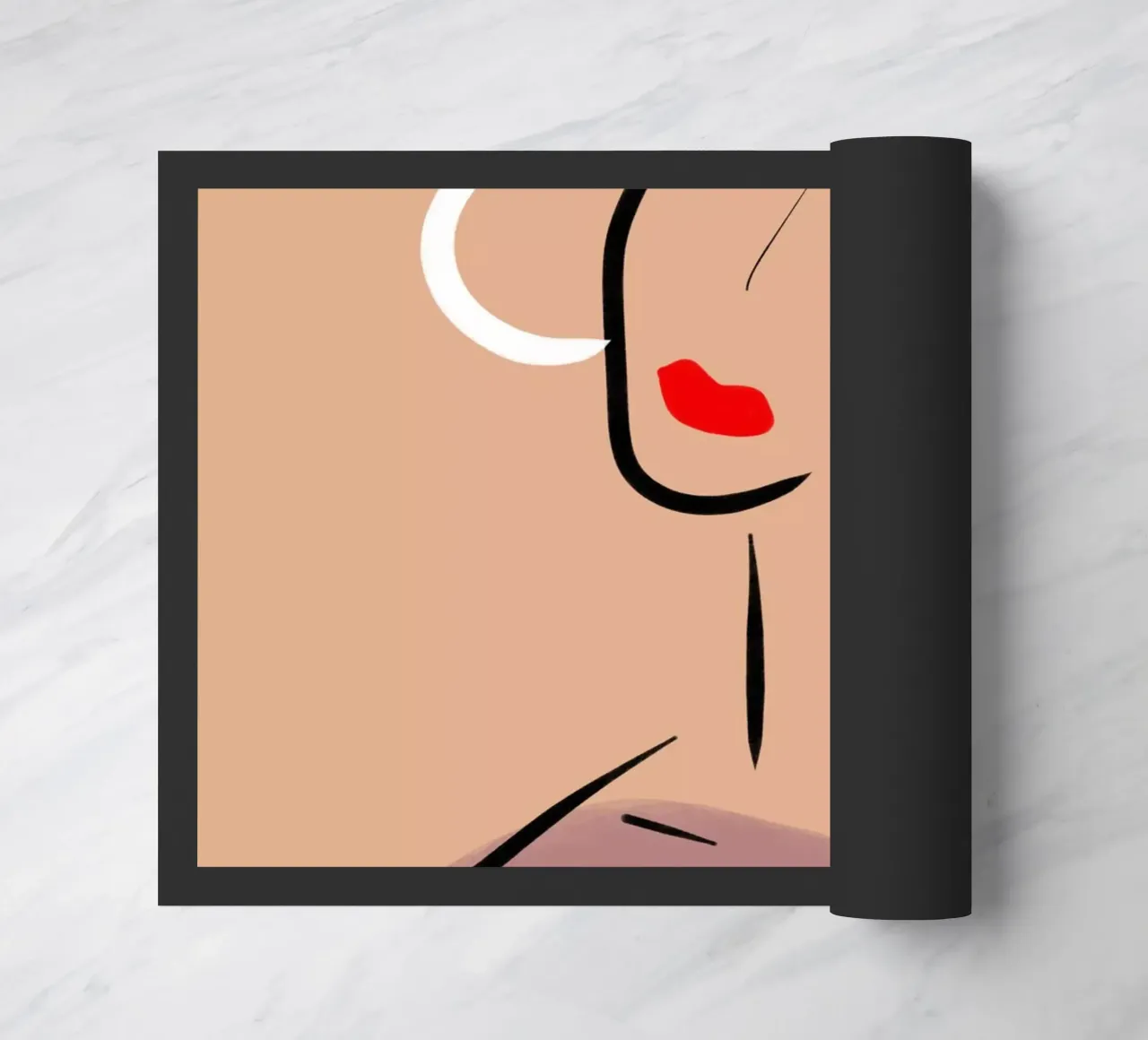 Alice doormat by Mike Leymi