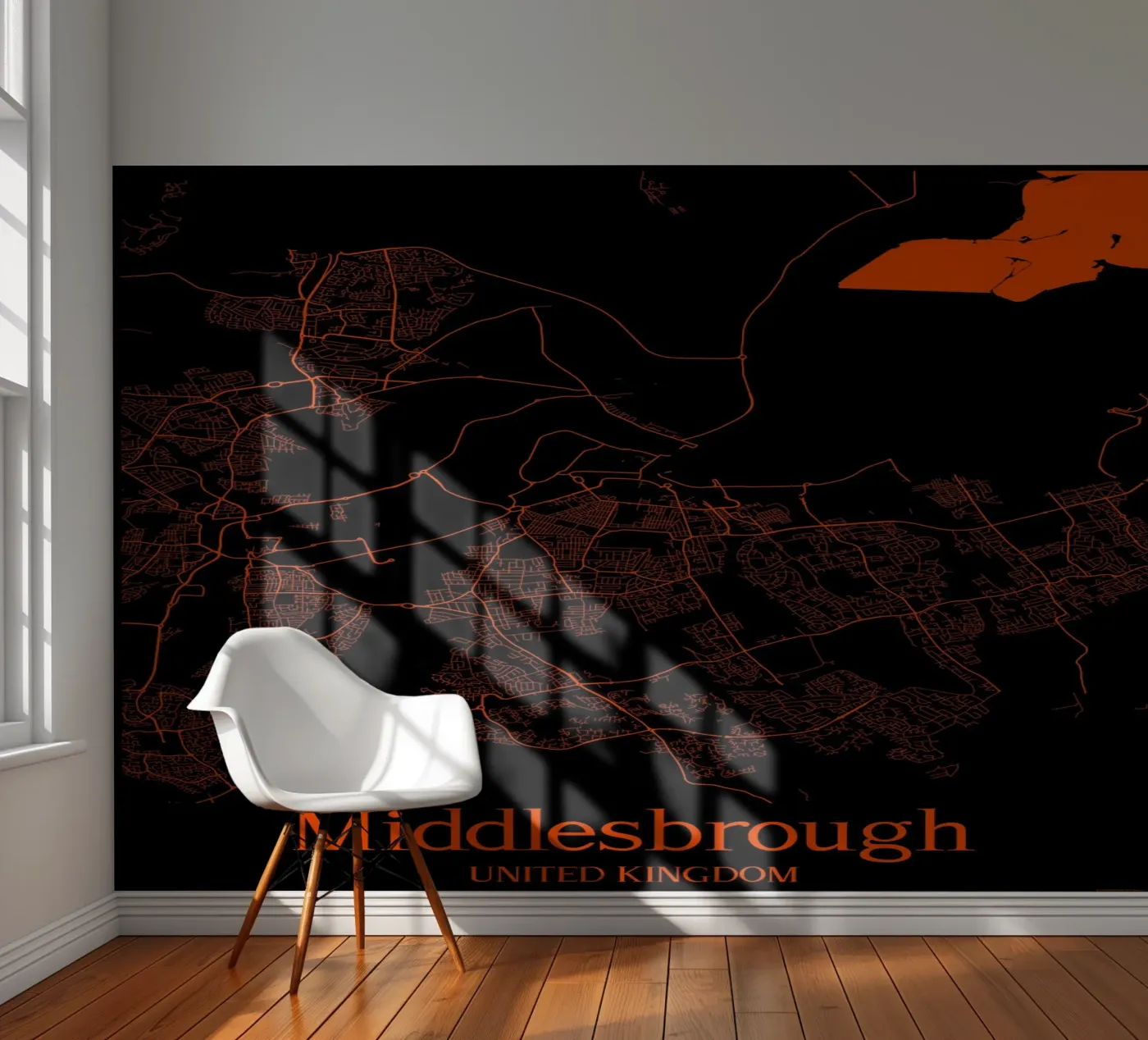 Middlesbrough fotobehang van MiMap