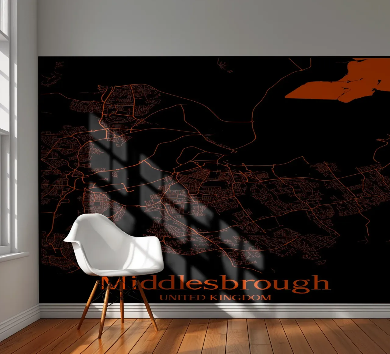 Middlesbrough fotobehang van MiMap