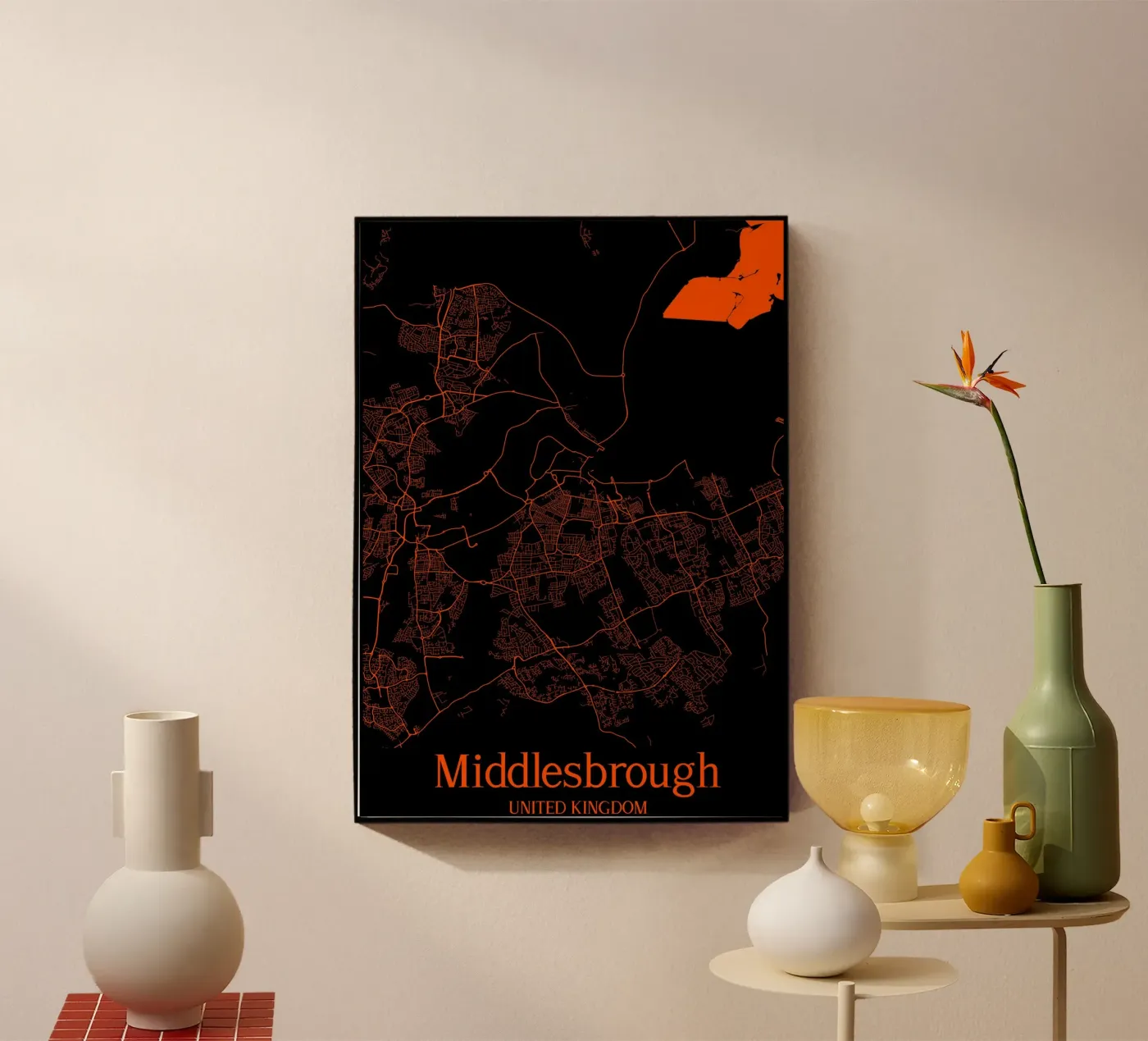 Middlesbrough plexiglass da MiMap