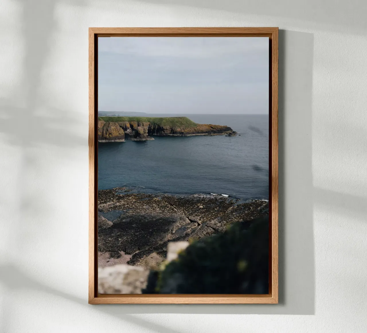 Crumbling Coastline alluminio dibond da Lena Stamm