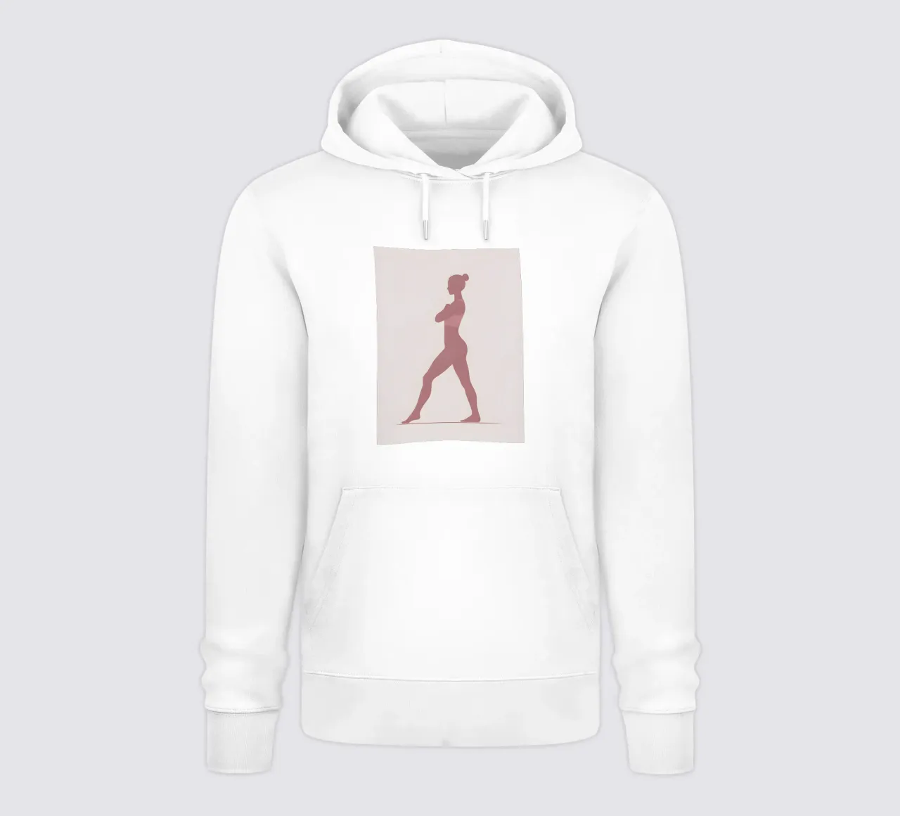 Silhouette allungata felpa con cappuccio da LIFESTYLE OBJECTS