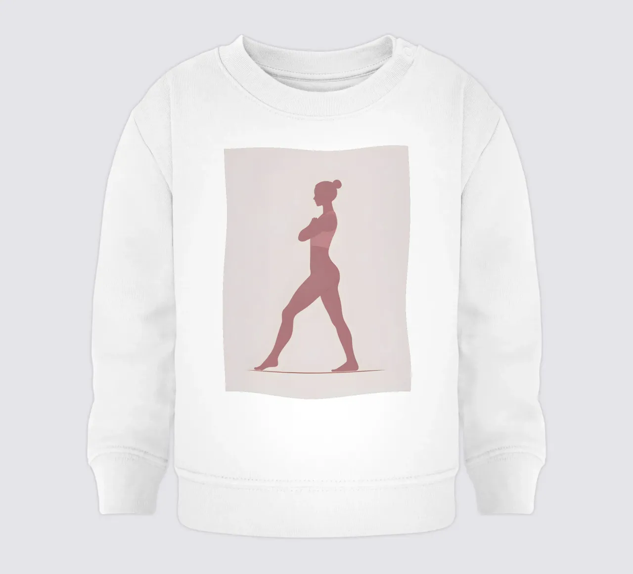 Silhouette allungata felpa neonato da LIFESTYLE OBJECTS
