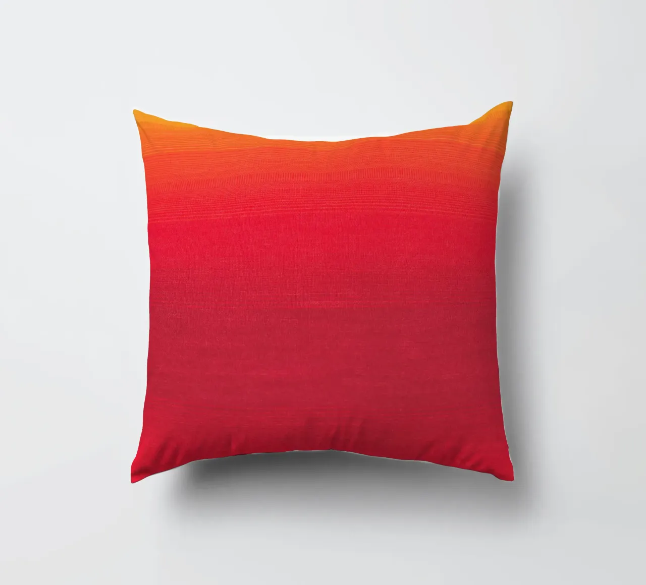 gradient yellow red cuscino da feny