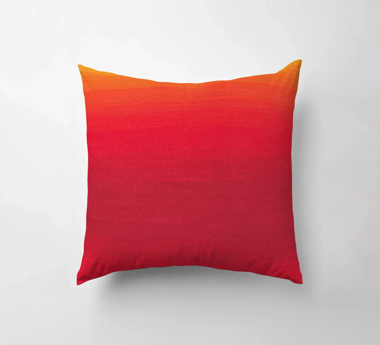 gradient yellow red cuscino da feny