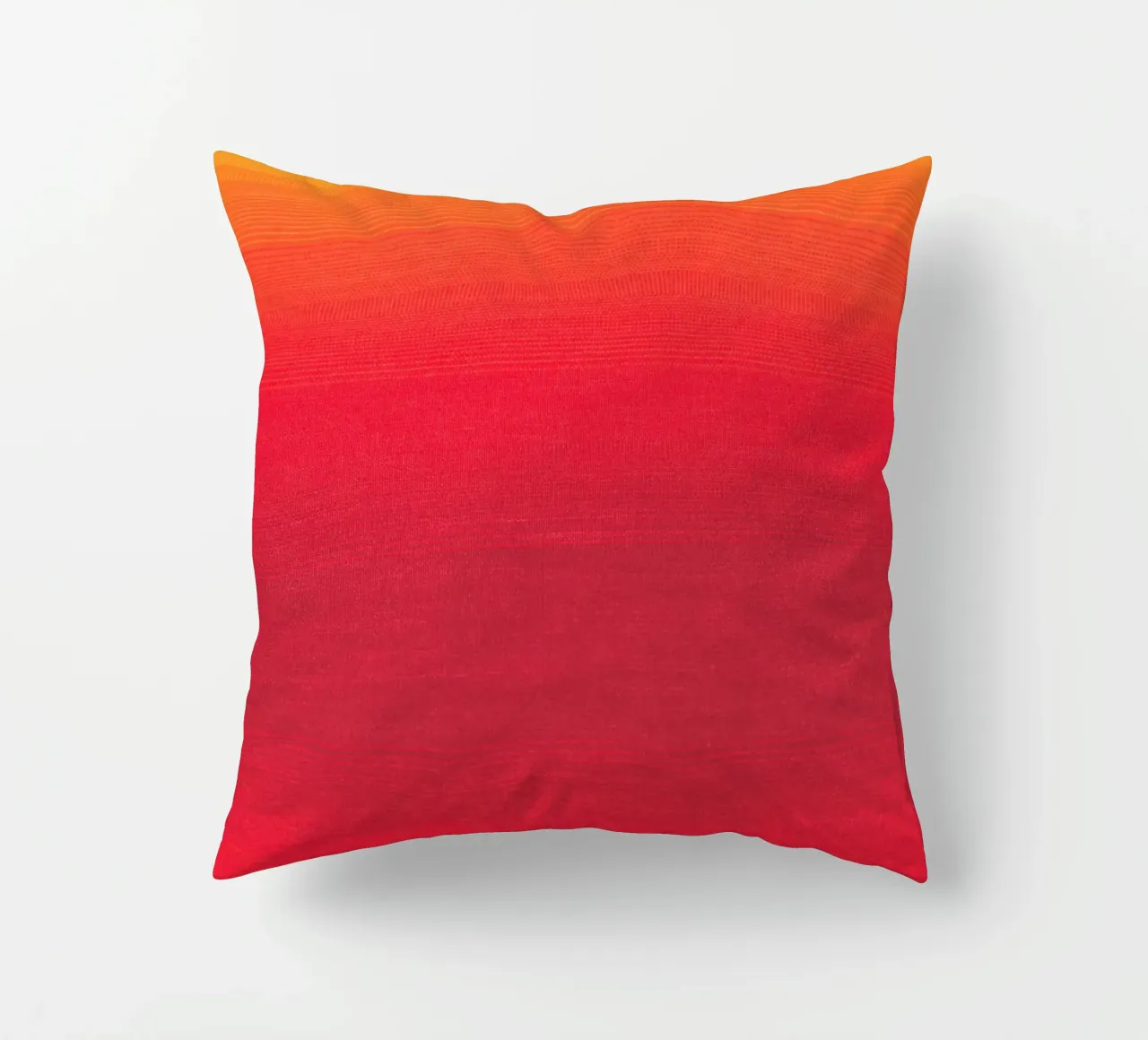 gradient yellow red cuscino da feny