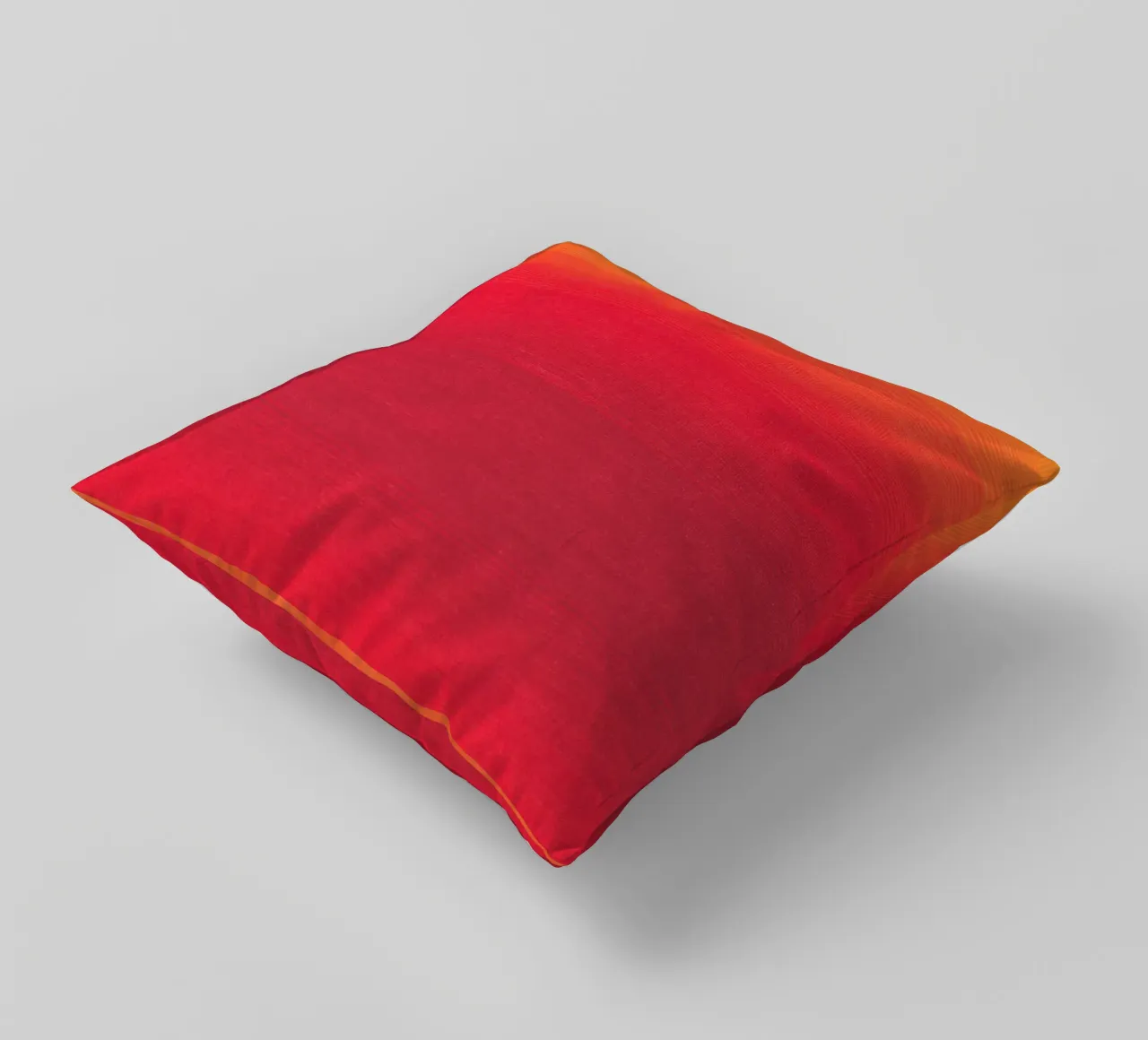 gradient yellow red cuscino da feny