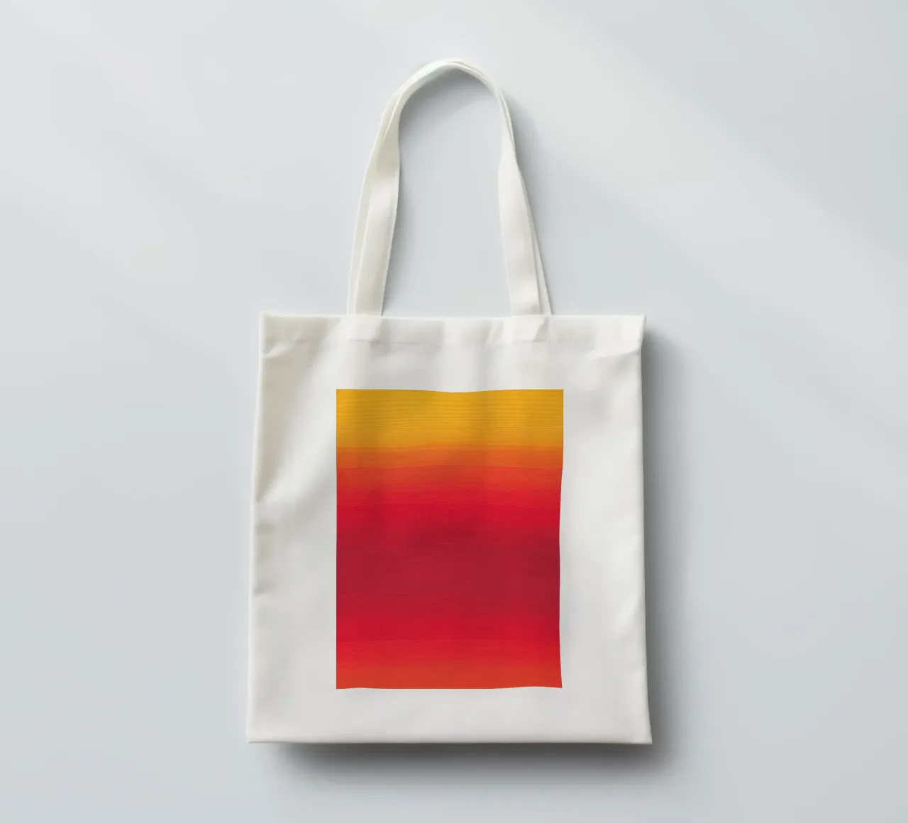 gradient yellow red borsa in juta da feny