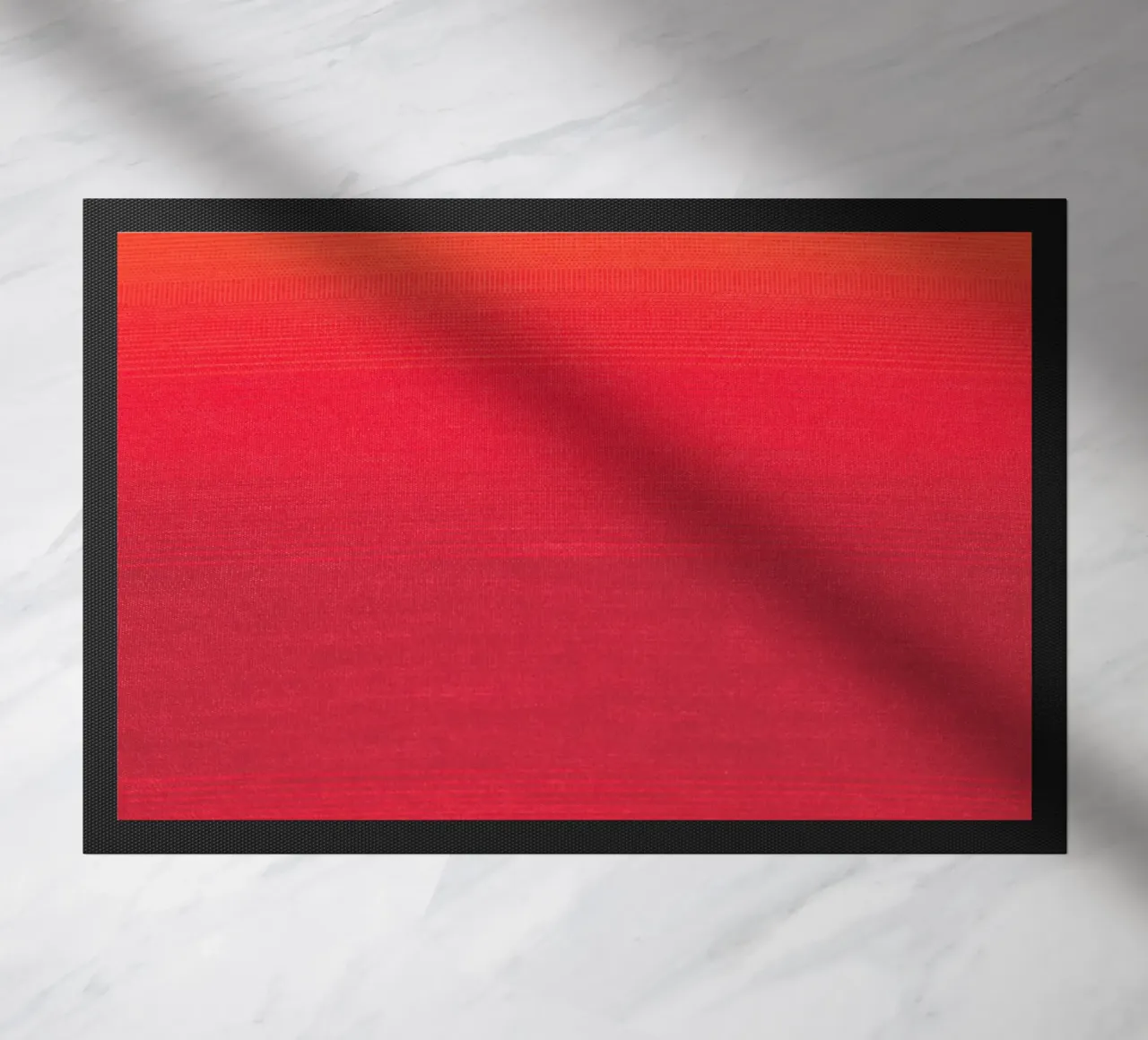 gradient yellow red zerbino da feny