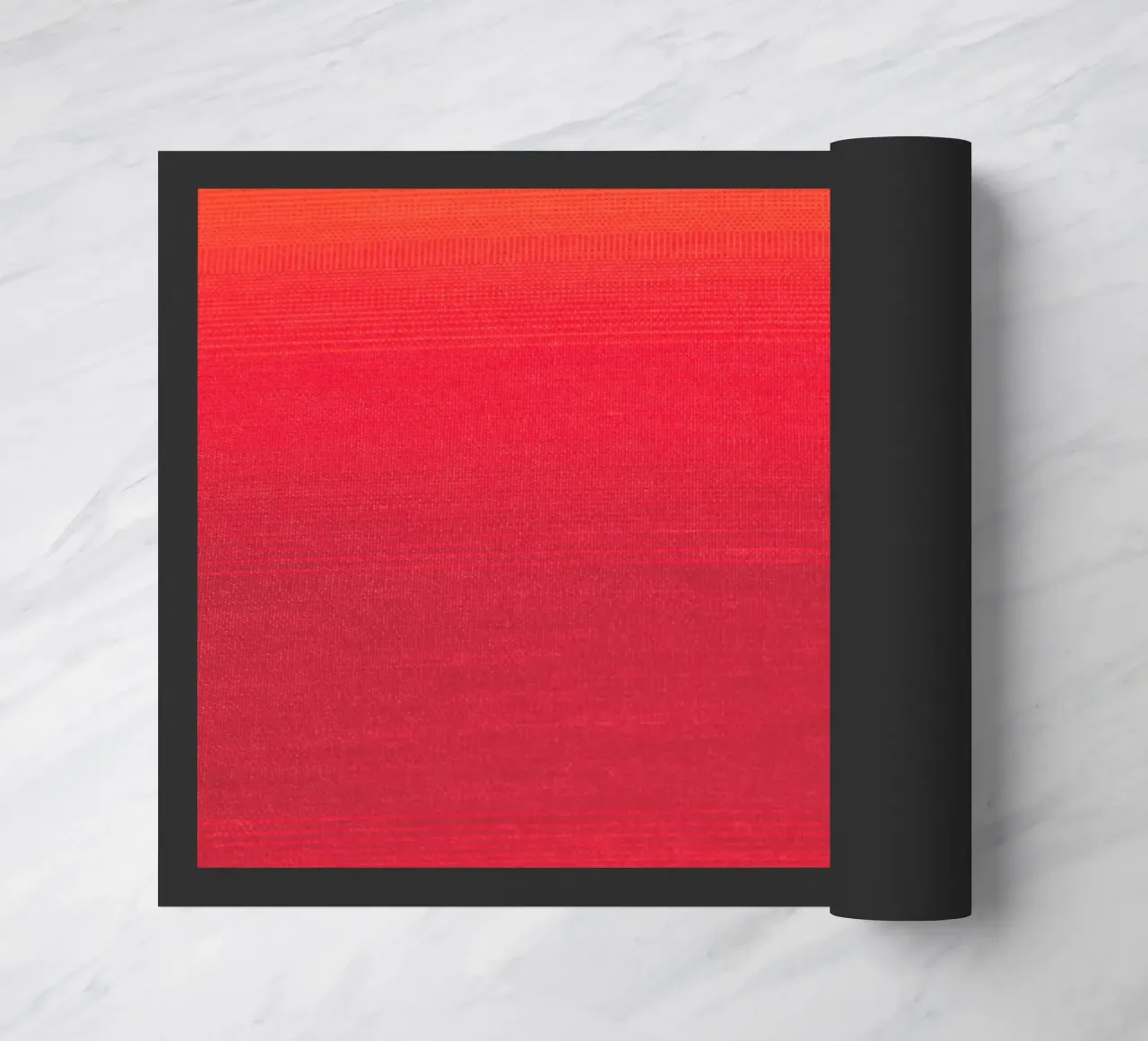 gradient yellow red zerbino da feny