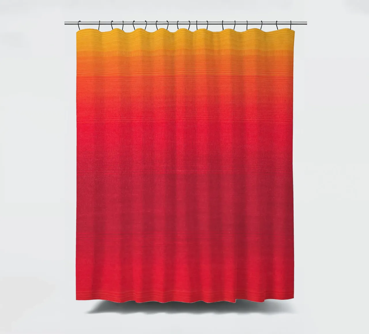 gradient yellow red tenda da doccia da feny