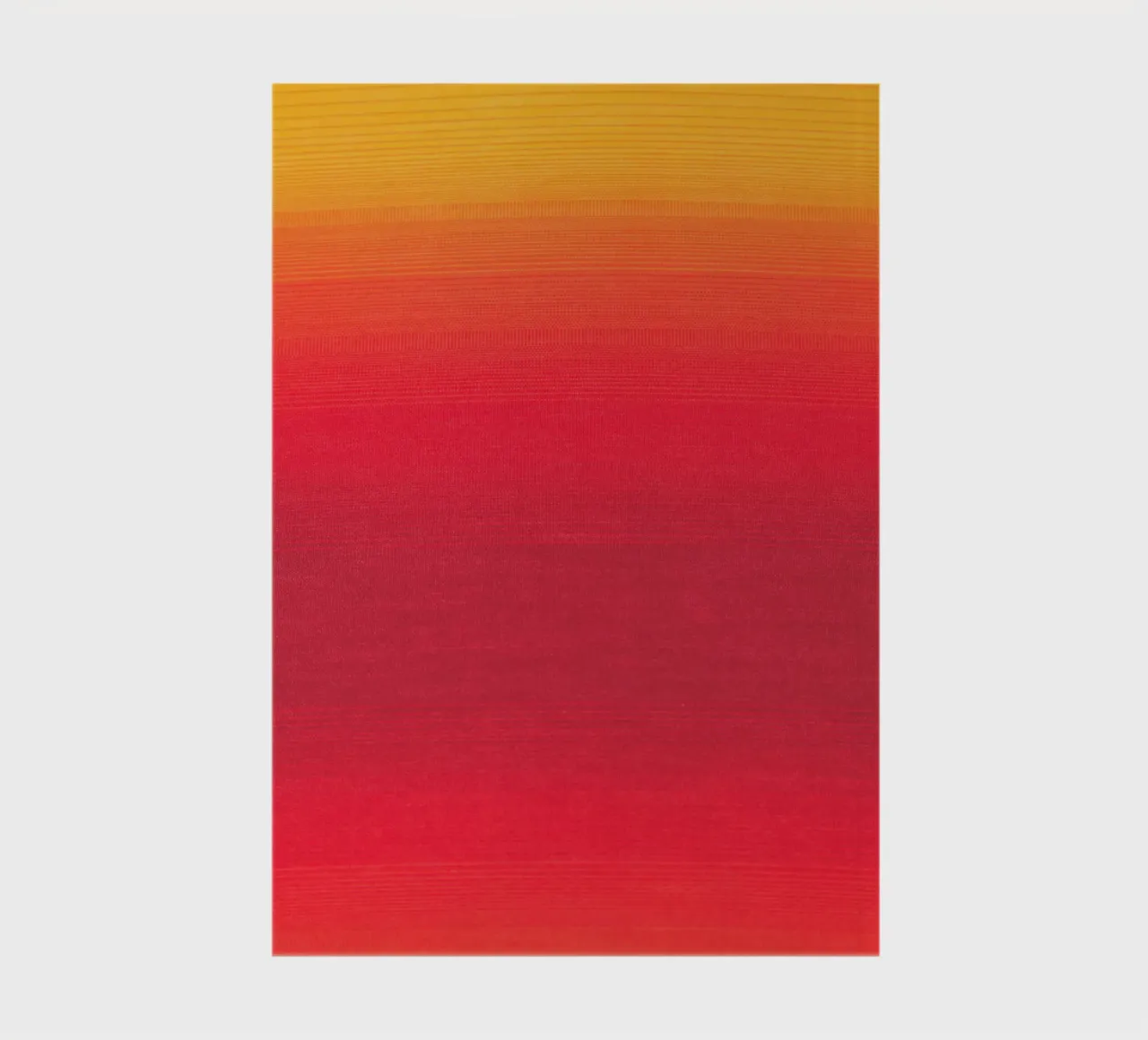 gradient yellow red notebook by feny